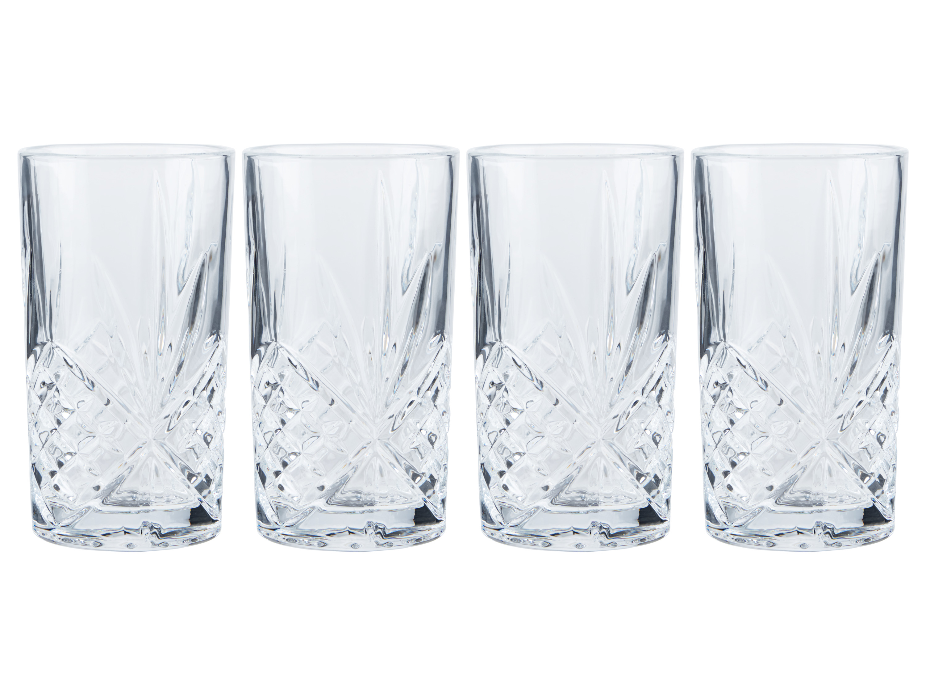 LIVARNO home Kristallen glazenset 4-delig (Longdrinkglas)