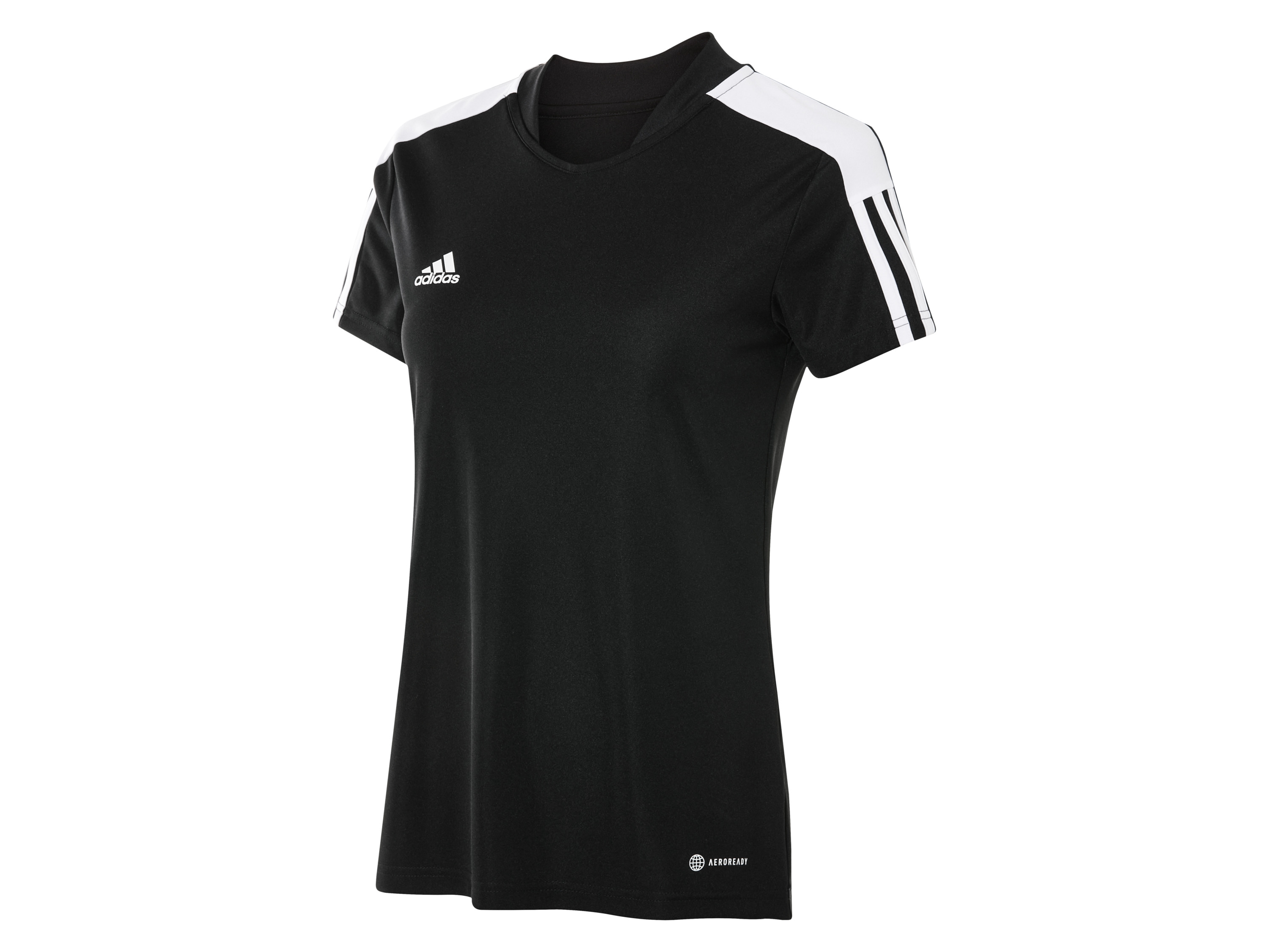 adidas Dames t-shirt (XXS, Zwart)