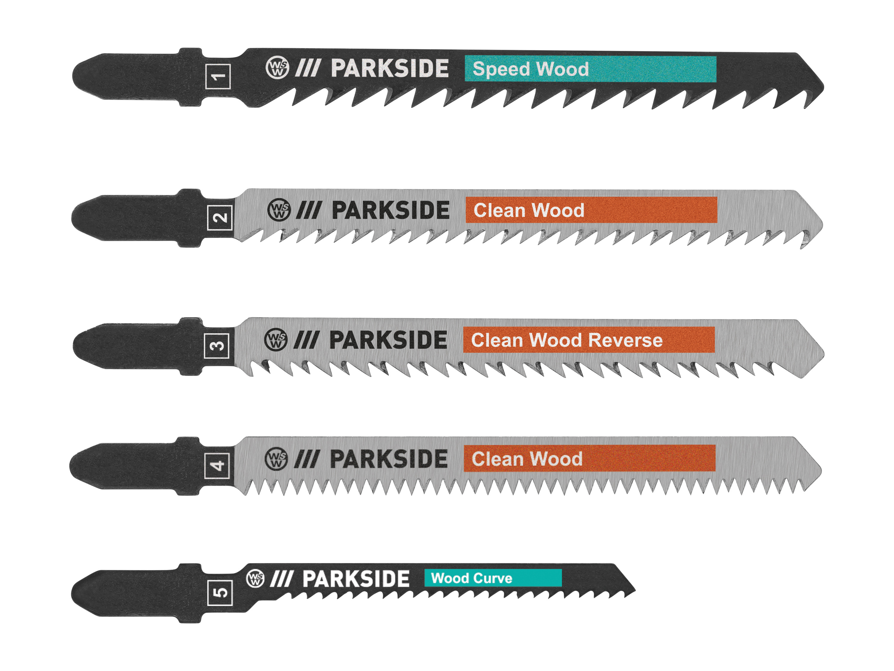 PARKSIDE Decoupeerzaagbladen (Hout)