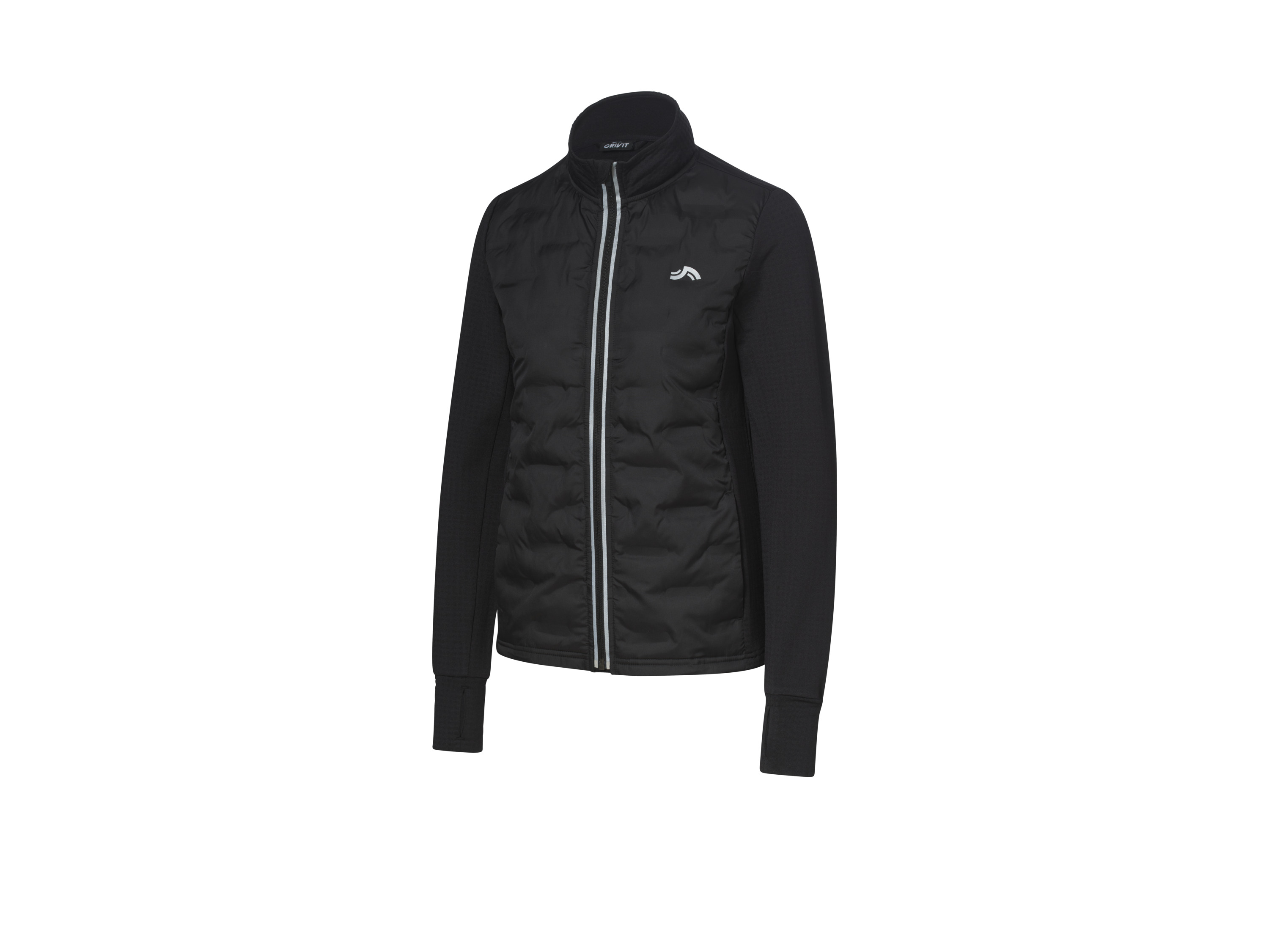 CRIVIT Dames thermo hardloopjas (XS(32/34), Zwart)