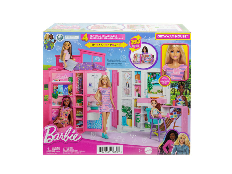 Ga naar volledige schermweergave: Barbie Getaway vakantiehuis - afbeelding 6