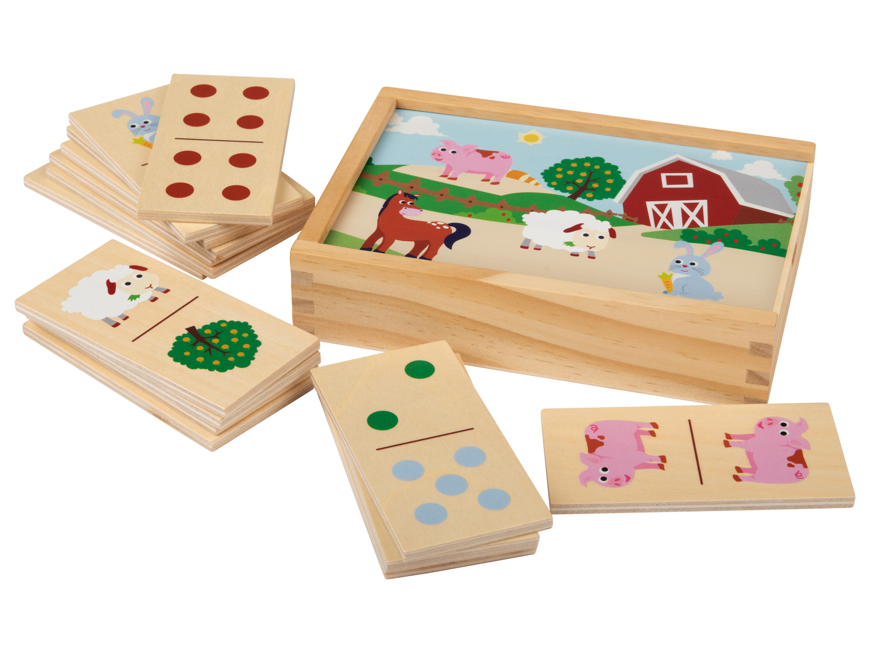 Playtive Houten motoriekspellen (Dominospel)