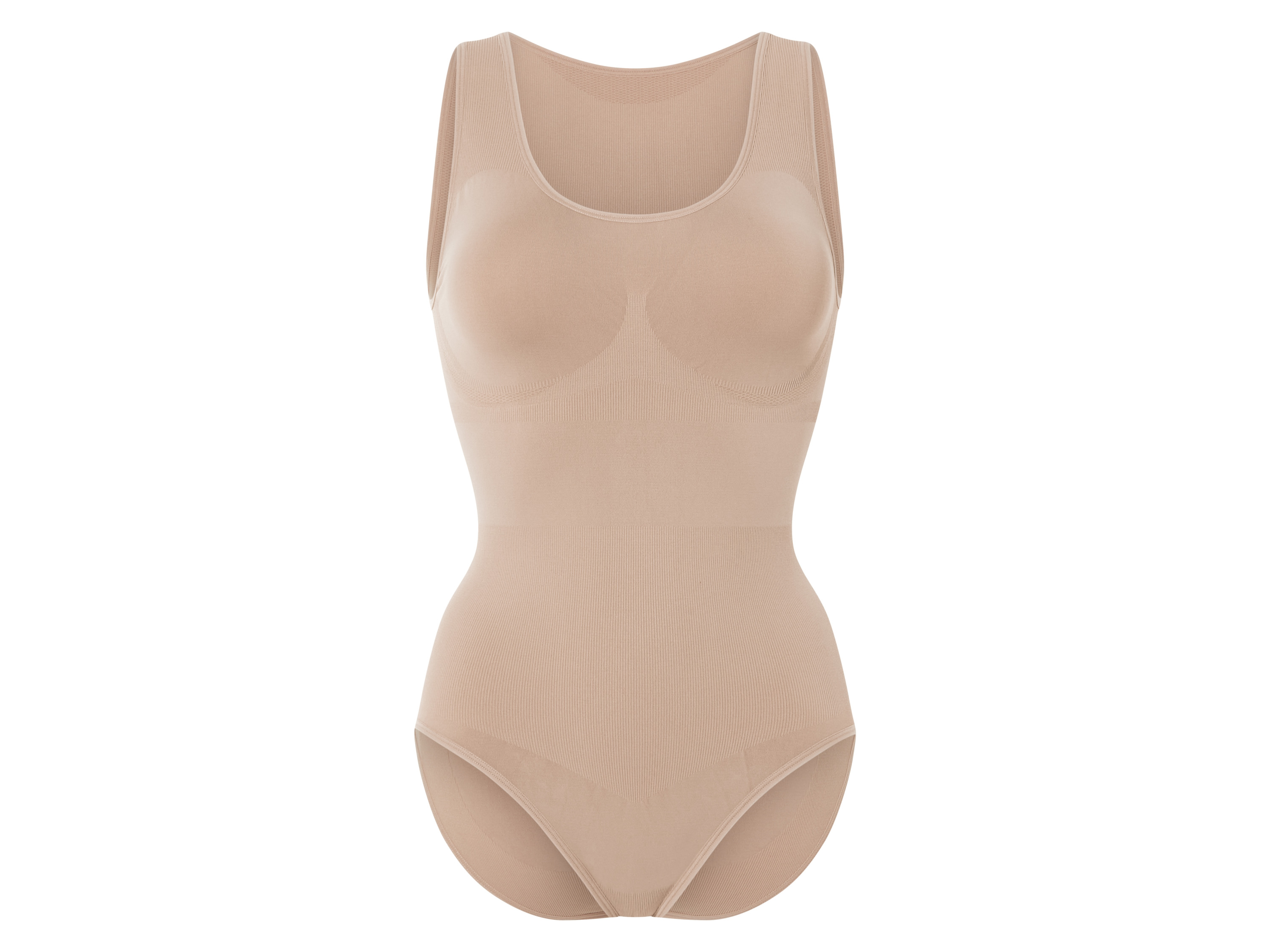 esmara Dames Soft-Shaping body (M (40/42), Beige)