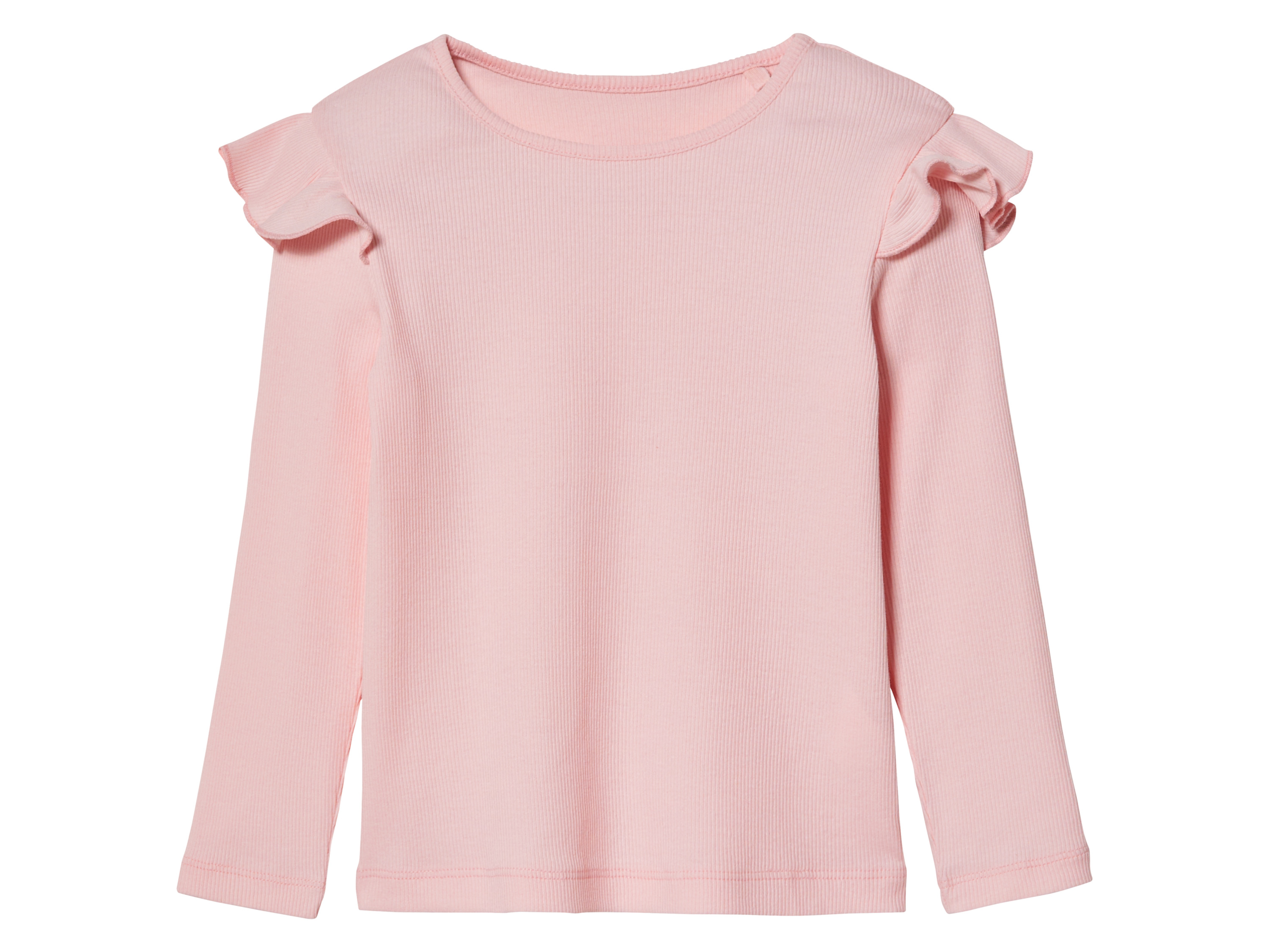 lupilu Kinder shirt met lange mouwen (98/104, Roze)