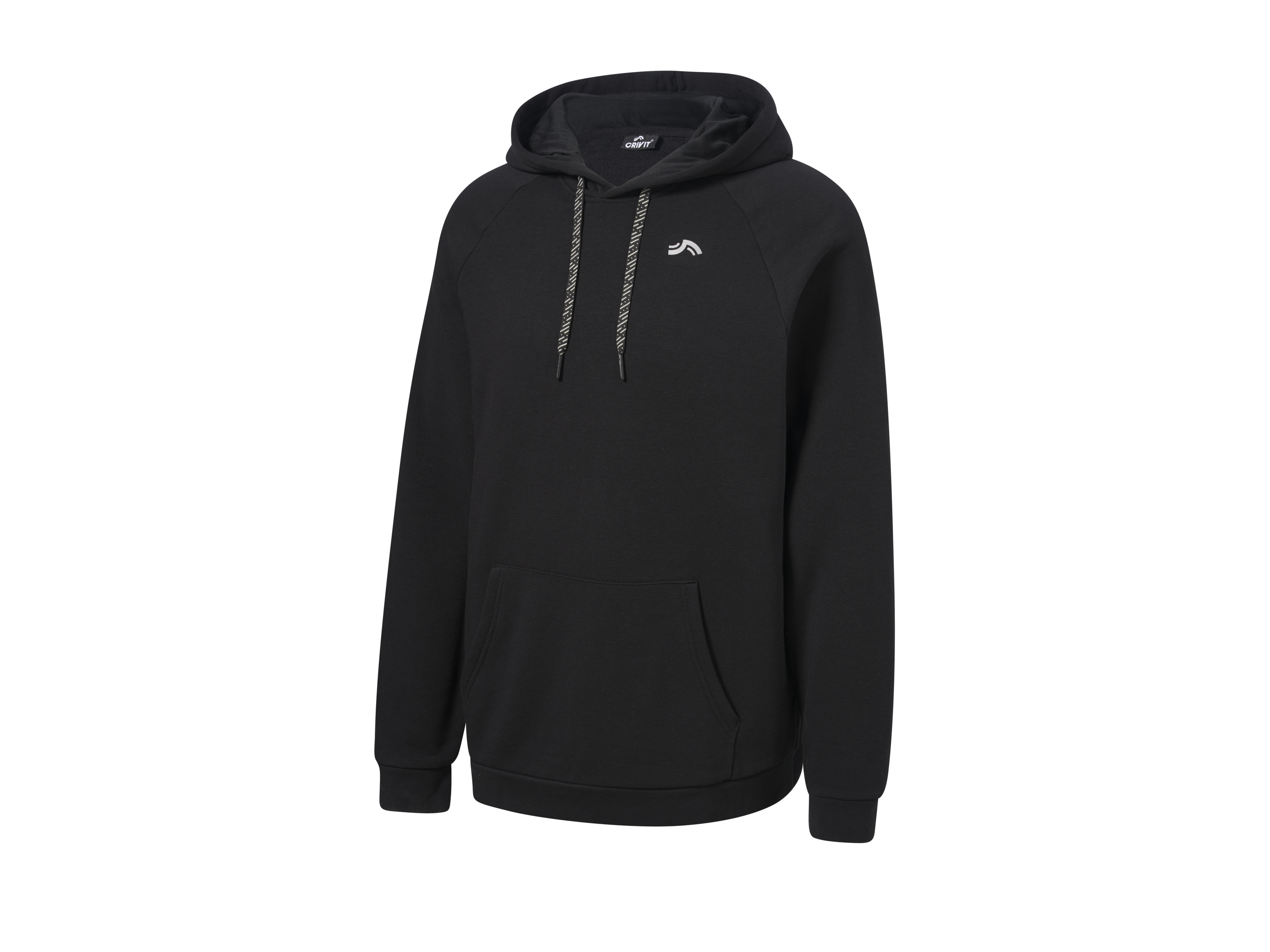 CRIVIT Heren thermo hoodie (XL (56/58), Zwart)