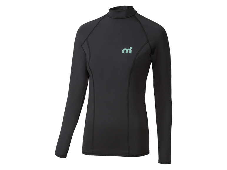 Mistral Dames UV-zwemshirt voor watersporten en (M (40/42), Zwart)