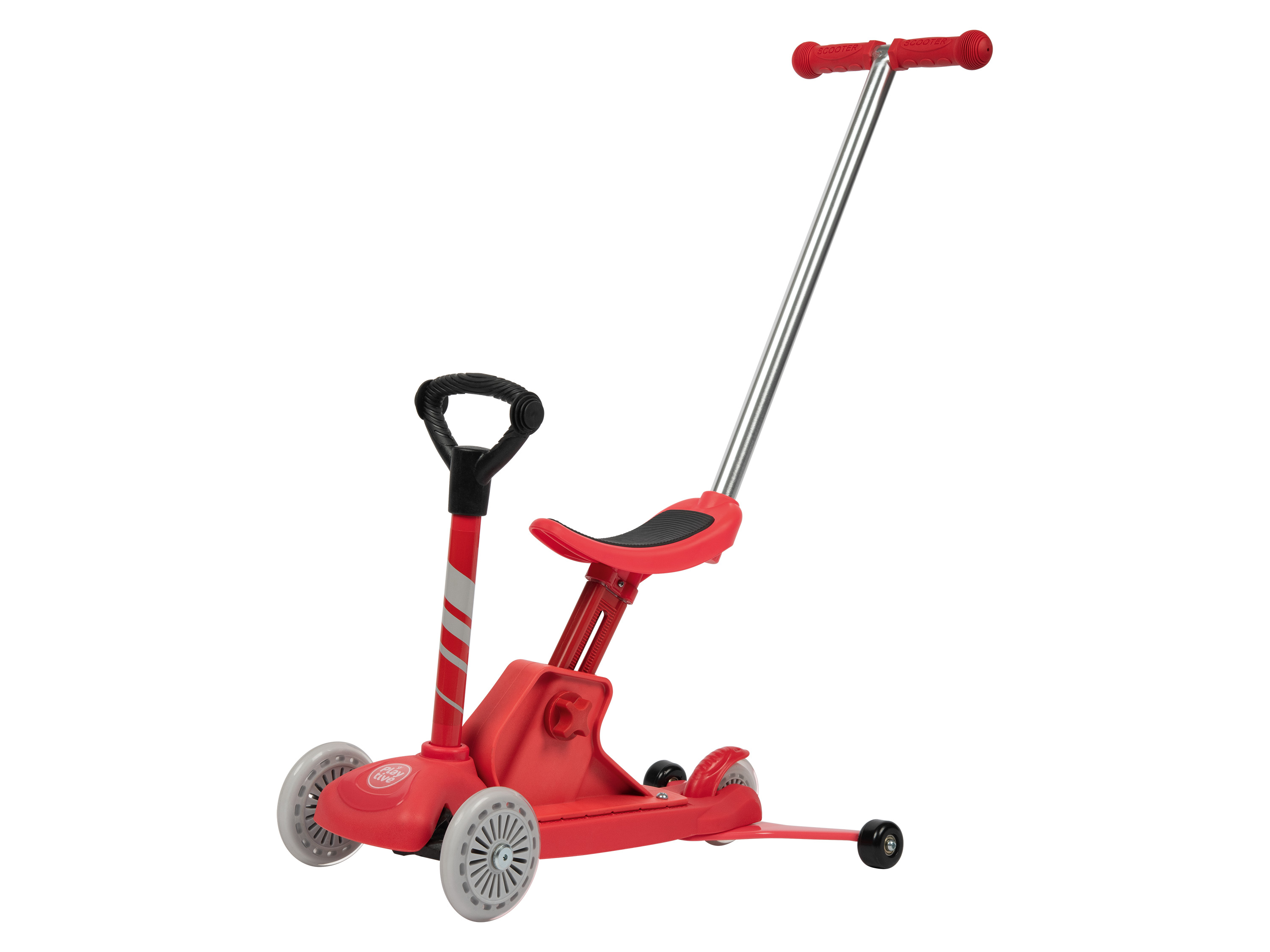 Playtive 4-in-1 tri-step (Rood)