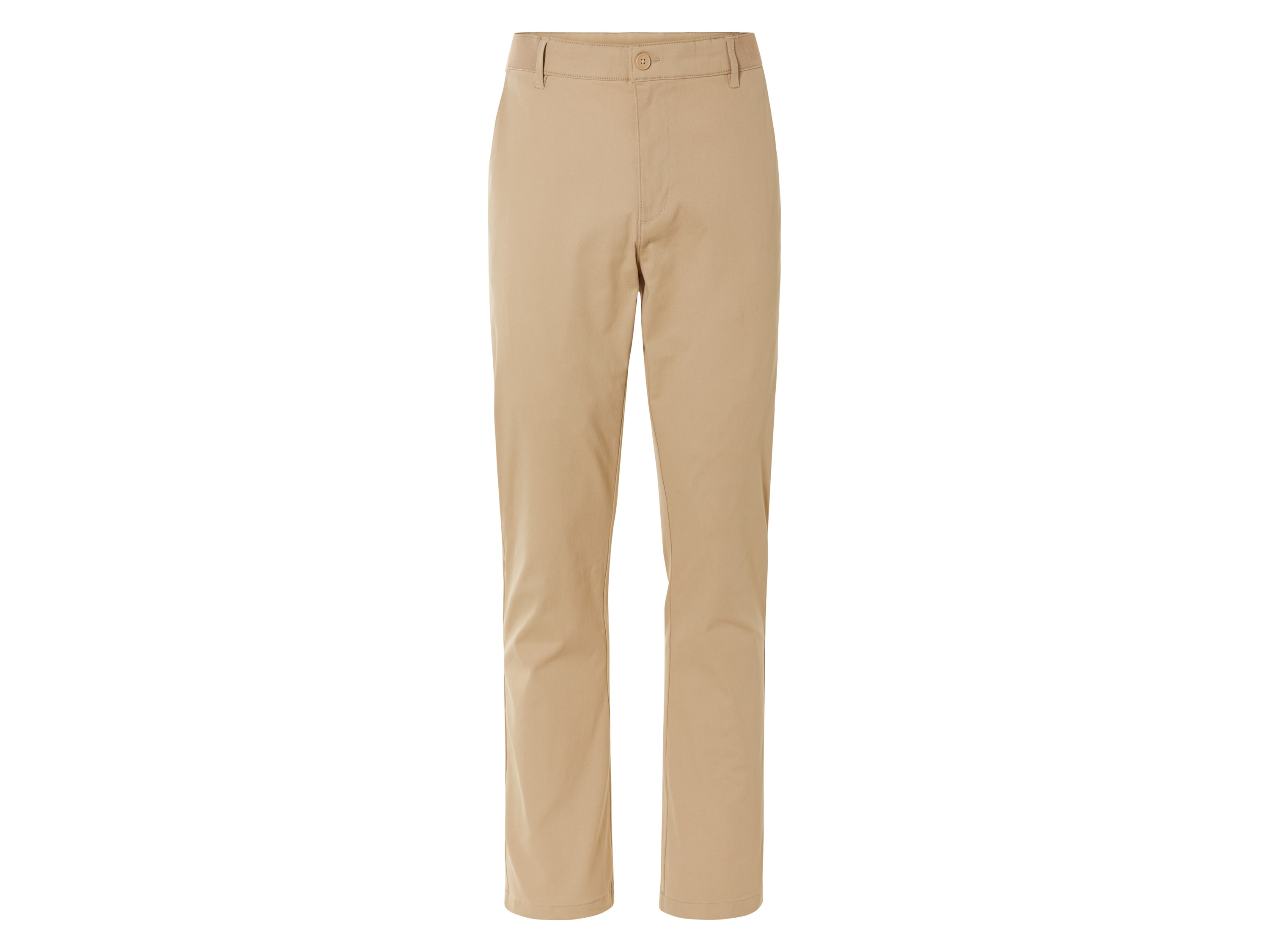 LIVERGY Heren Chino Slim Fit (56, Beige)