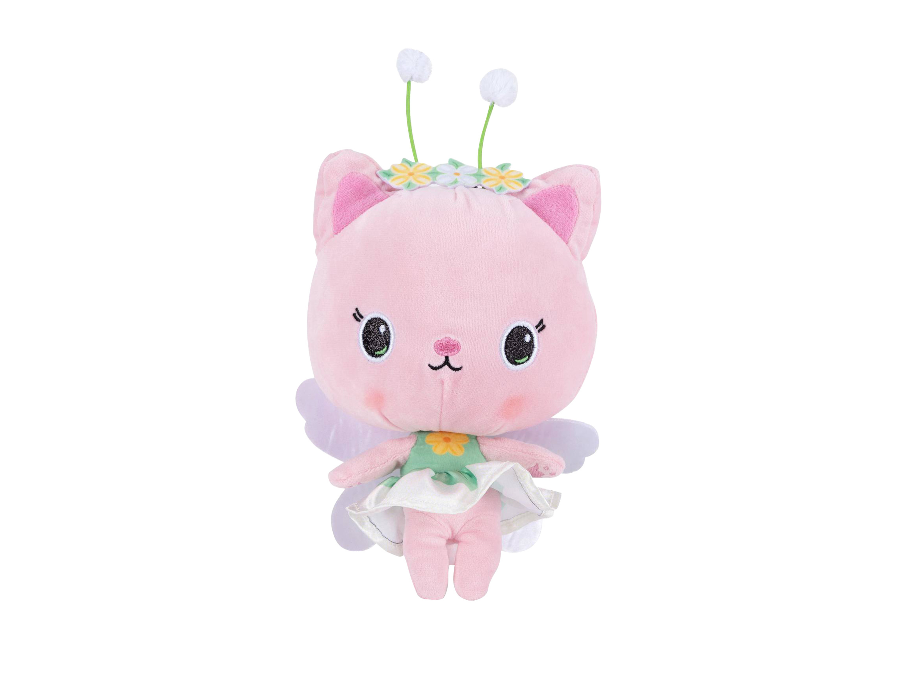 Kitty Fee - Gabby’s Poppenhuis Pluche Knuffel 24 cm {Gabby's Dollhouse Plush Toy | Speelgoed Knuffeldier Knuffelpop voor kinderen jongens meisjes | Gabby, Cakey, Kitty Fee, Meermin