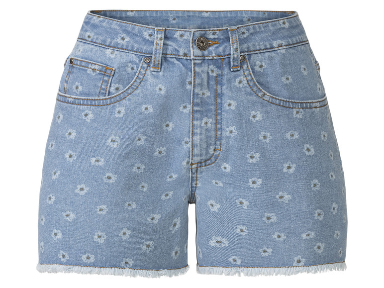 esmara Dames jeans short (38, Lichtblauw)