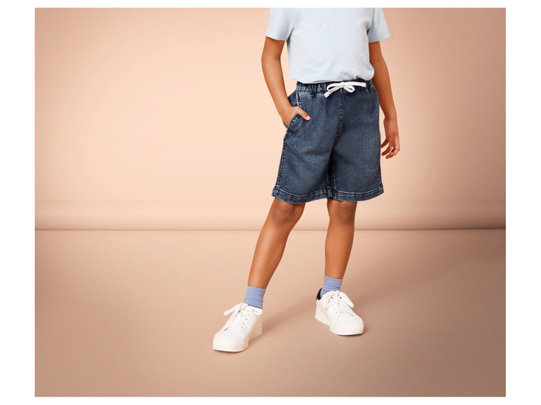 Ga naar volledige schermweergave: lupilu® Kindersweatdenim bermuda's - afbeelding 3