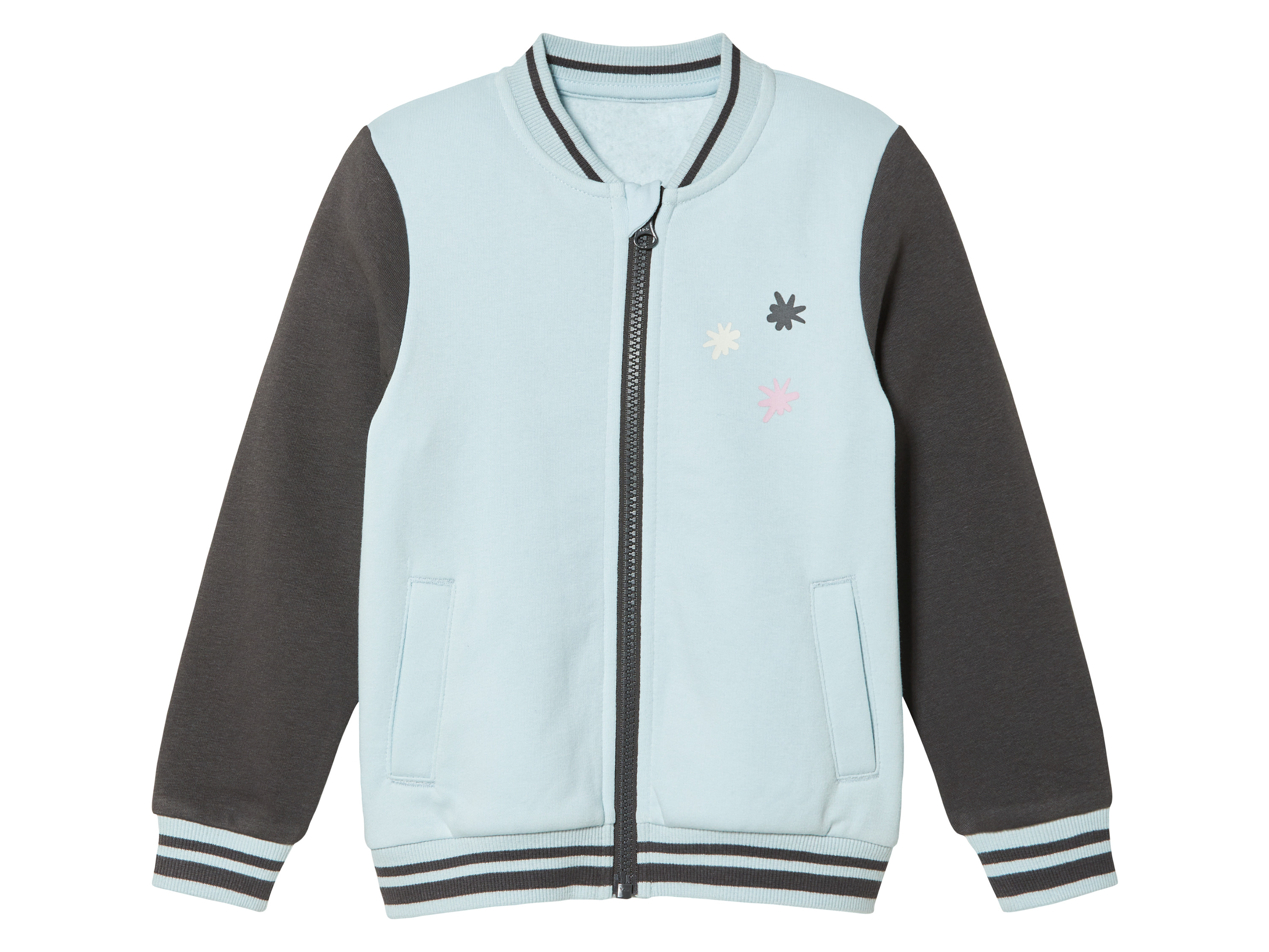 lupilu Kindercollegejack (98 - 104, Blauw/grijs)