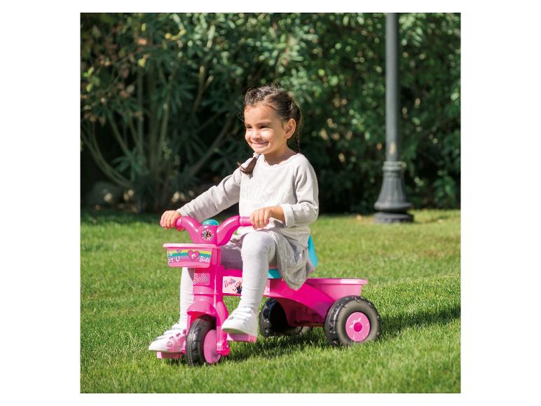 Ga naar volledige schermweergave: Barbie Hot Wheels driewieler met claxon - afbeelding 2