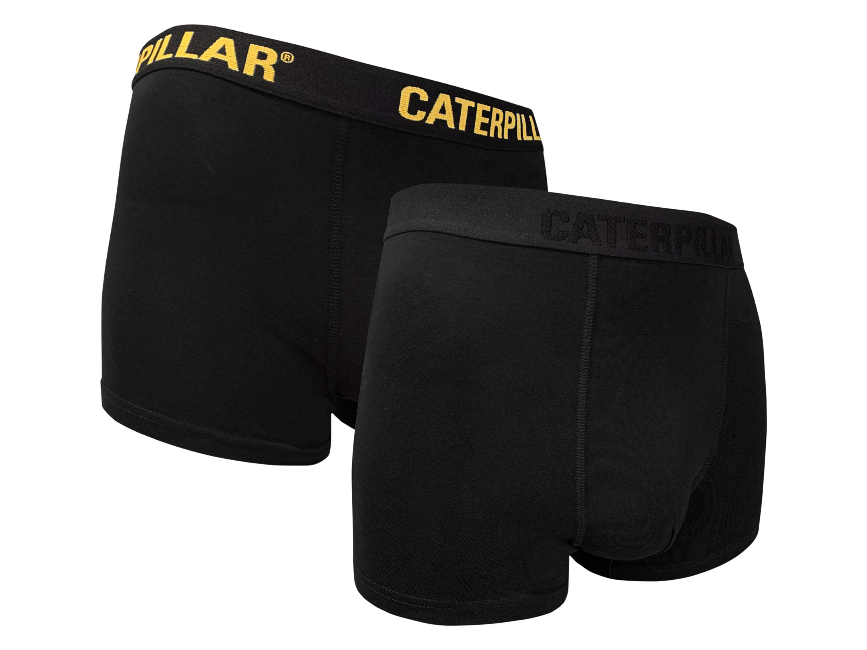 Caterpillar Heren boxershorts 2 stuks (XXL, Zwart)