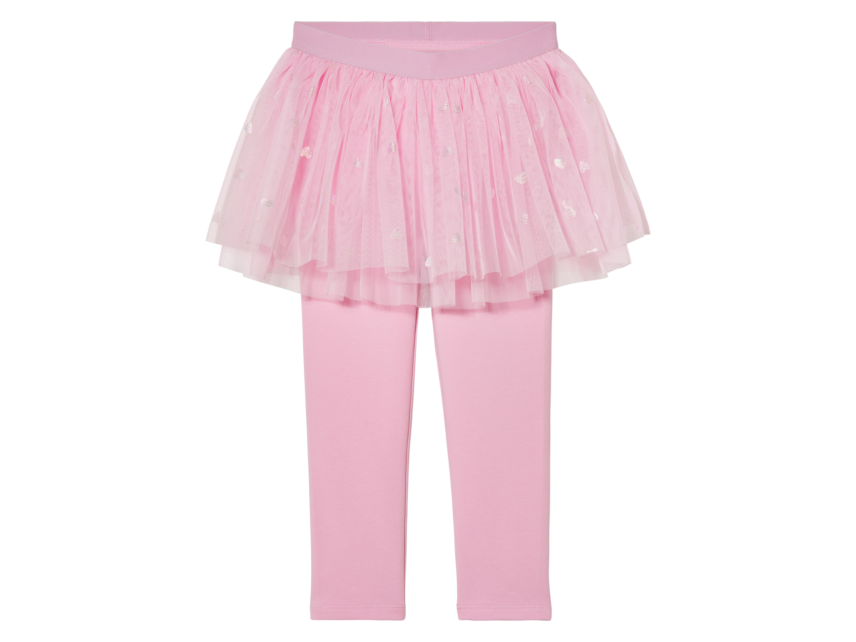 lupilu Kinder tule rok met legging (122/128, Lichtroze)