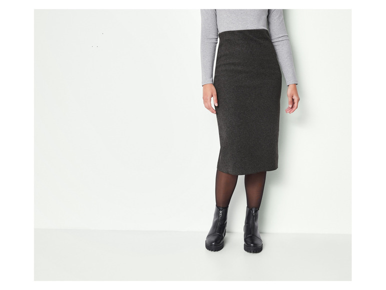 Ga naar volledige schermweergave: esmara® Gebreide dames-midirok - afbeelding 7