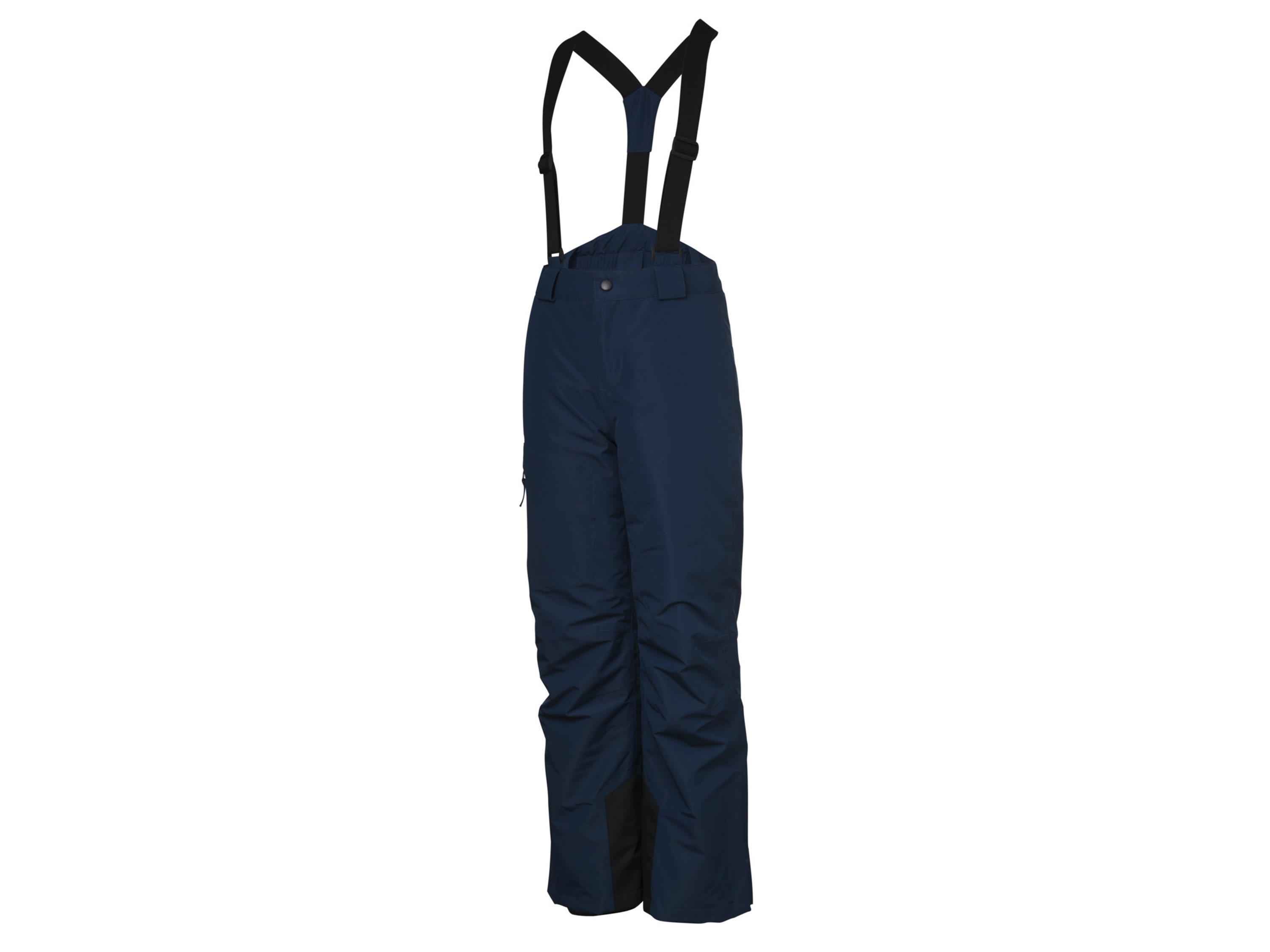 CRIVIT Kinder skibroek met bretels (146/152, Marineblauw)