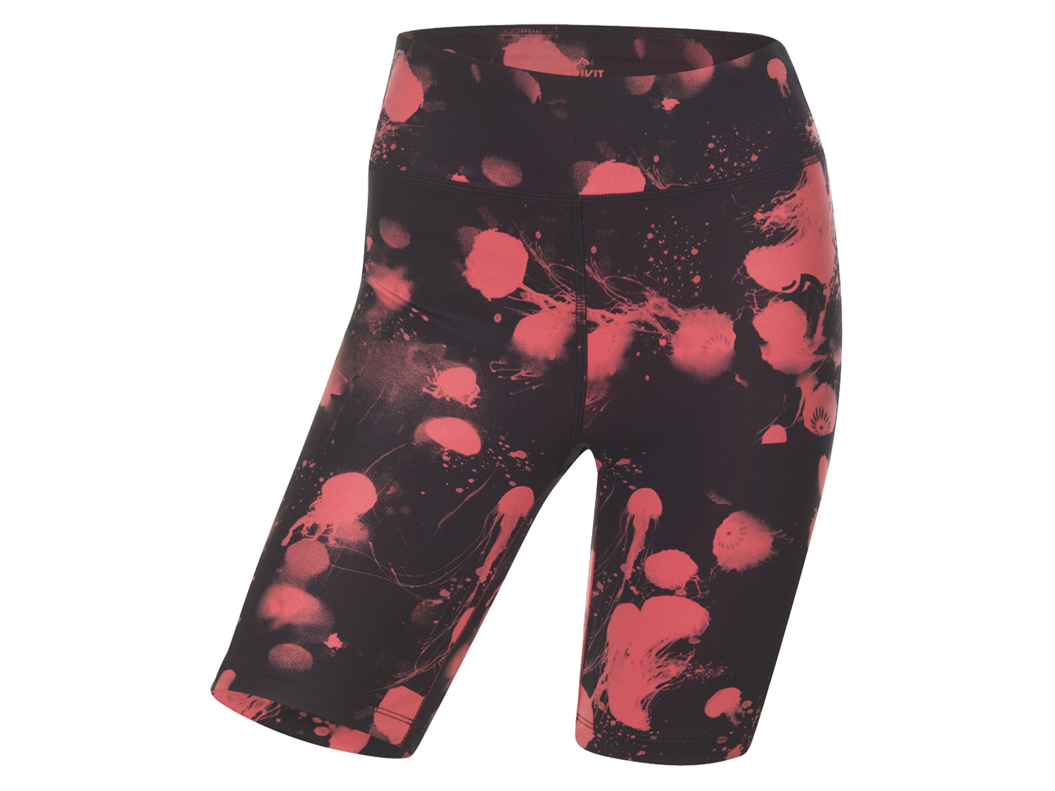 CRIVIT Dames fietsbroek (S (36/38), Zwart/rood)