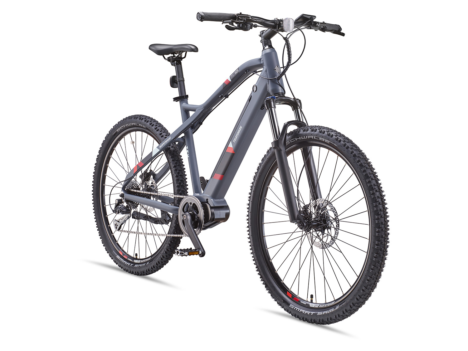 TELEFUNKEN E-mountainbike Klimmer M925 27,5 / 29" (27,5", Grafietgrijs)