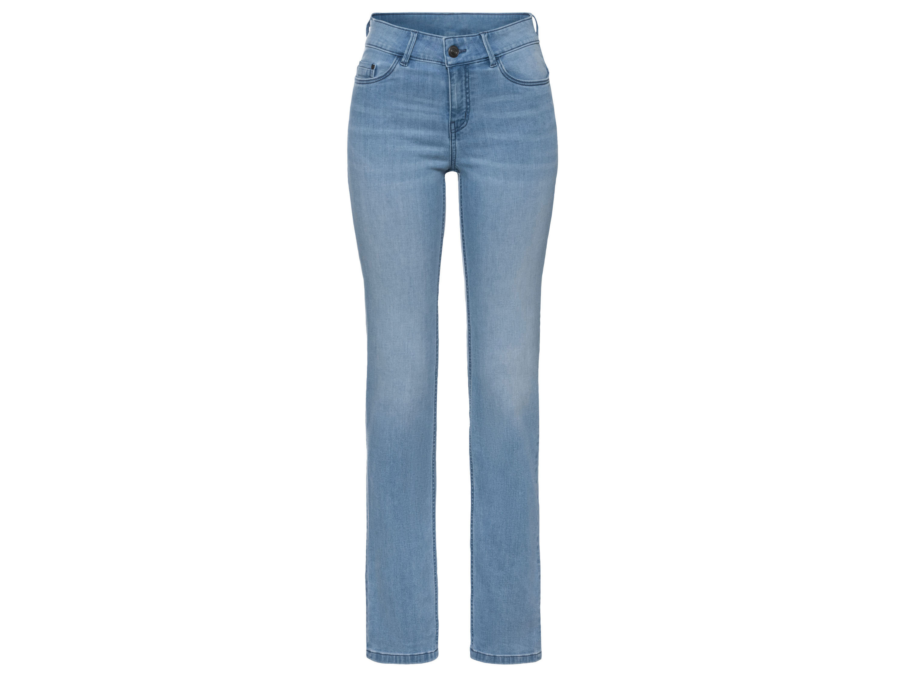 esmara Dames jeans - Straight fit (Lichtblauw, 40, kort)