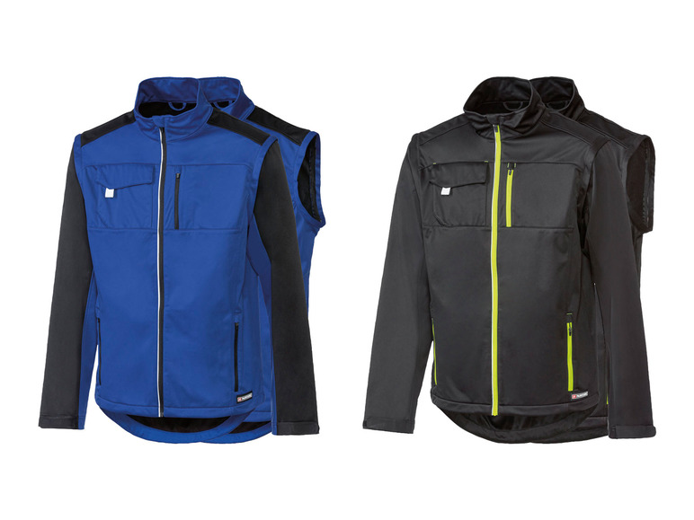 PARKSIDE PERFORMANCE Heren softshell werkjack, afneembare mou