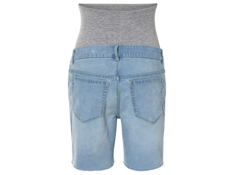 Ga naar volledige schermweergave: esmara® Dames zwangerschaps jeansshort - afbeelding 3