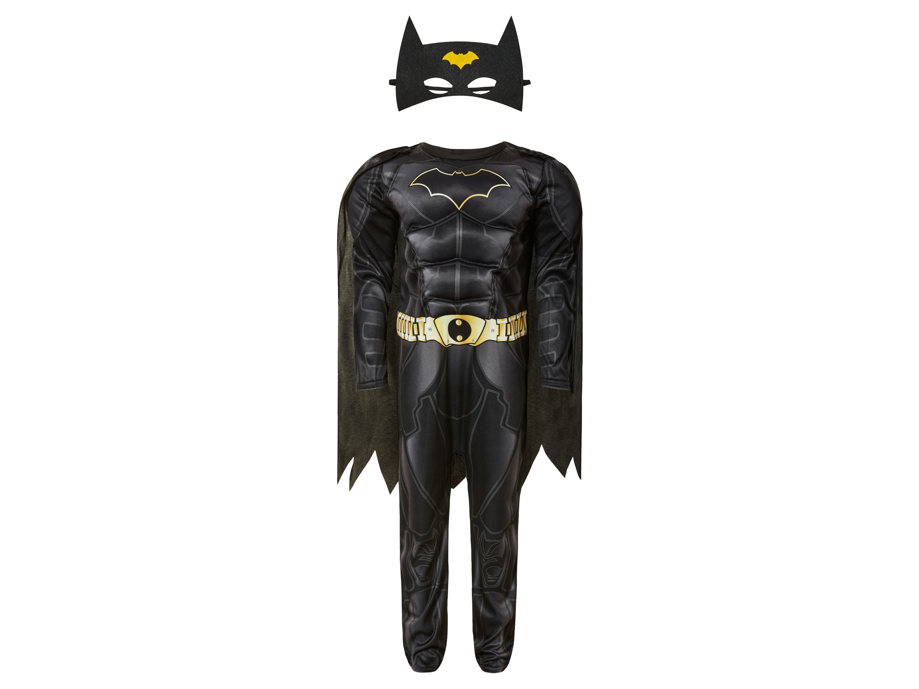 Kinderkostuum van carnaval (Batman, 122/128 (6-8 Jaar))