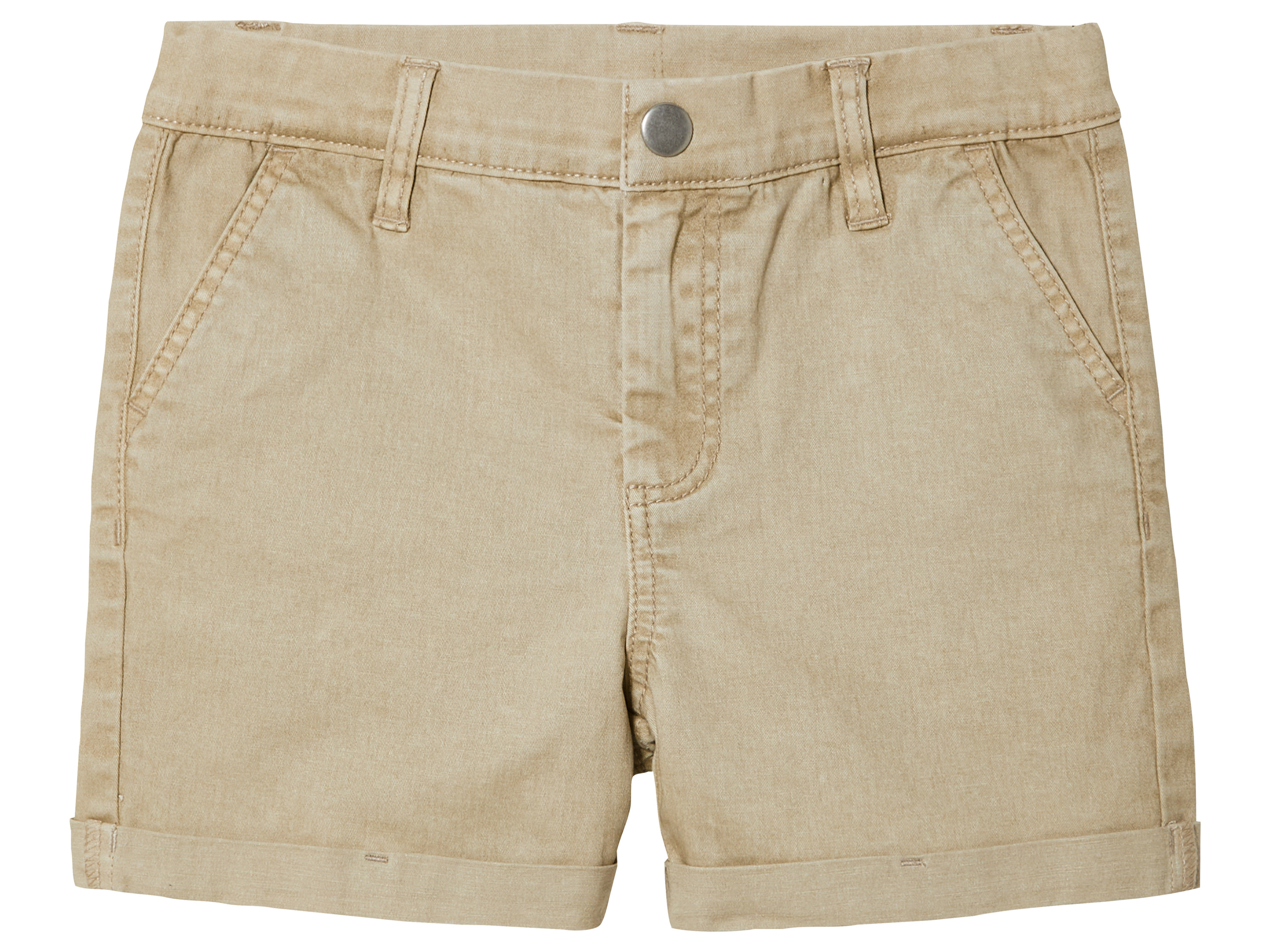 lupilu Korte kinderbroek (128, Beige)