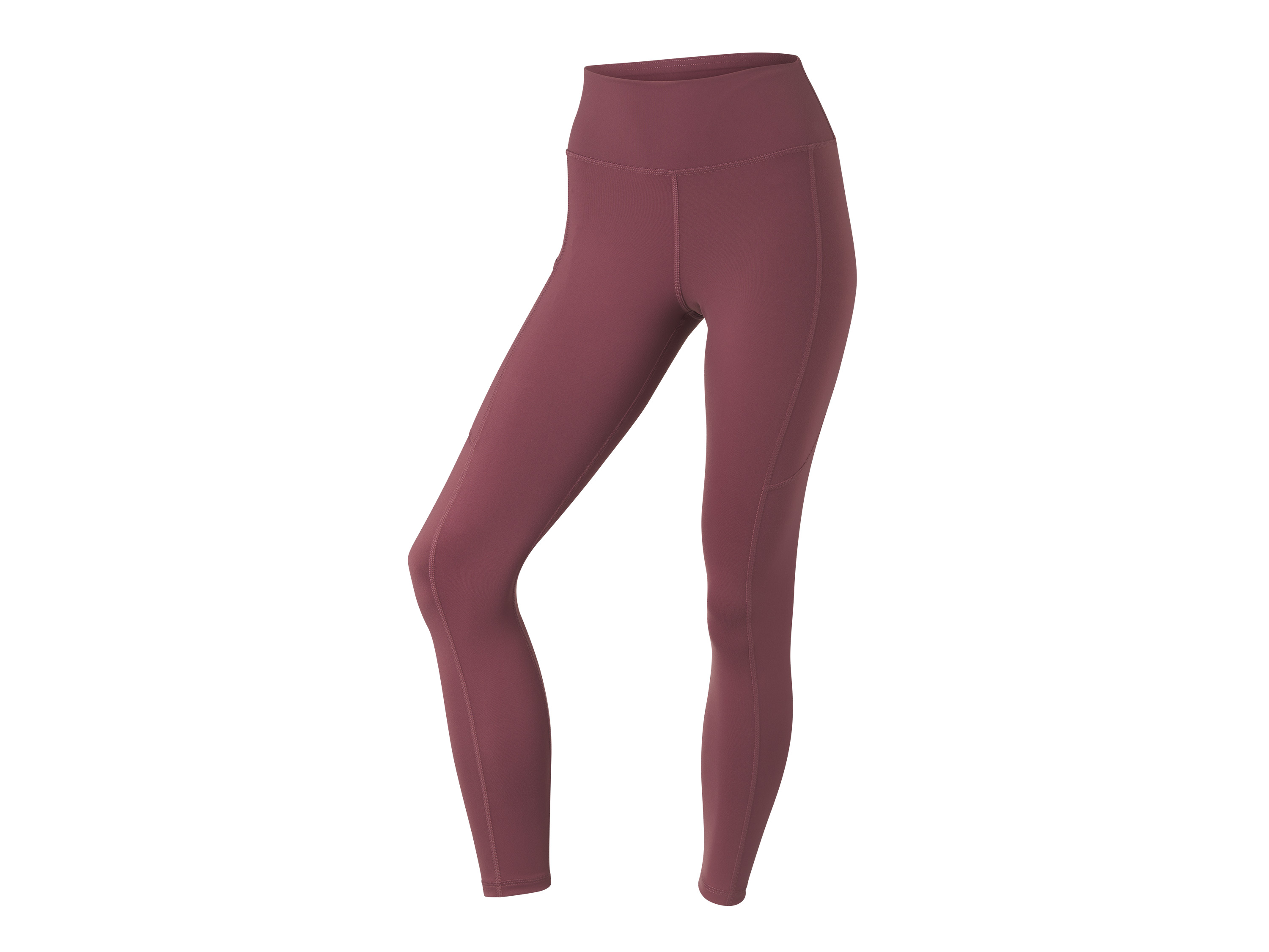 CRIVIT Dames sportlegging (L (44-46), Aubergine)