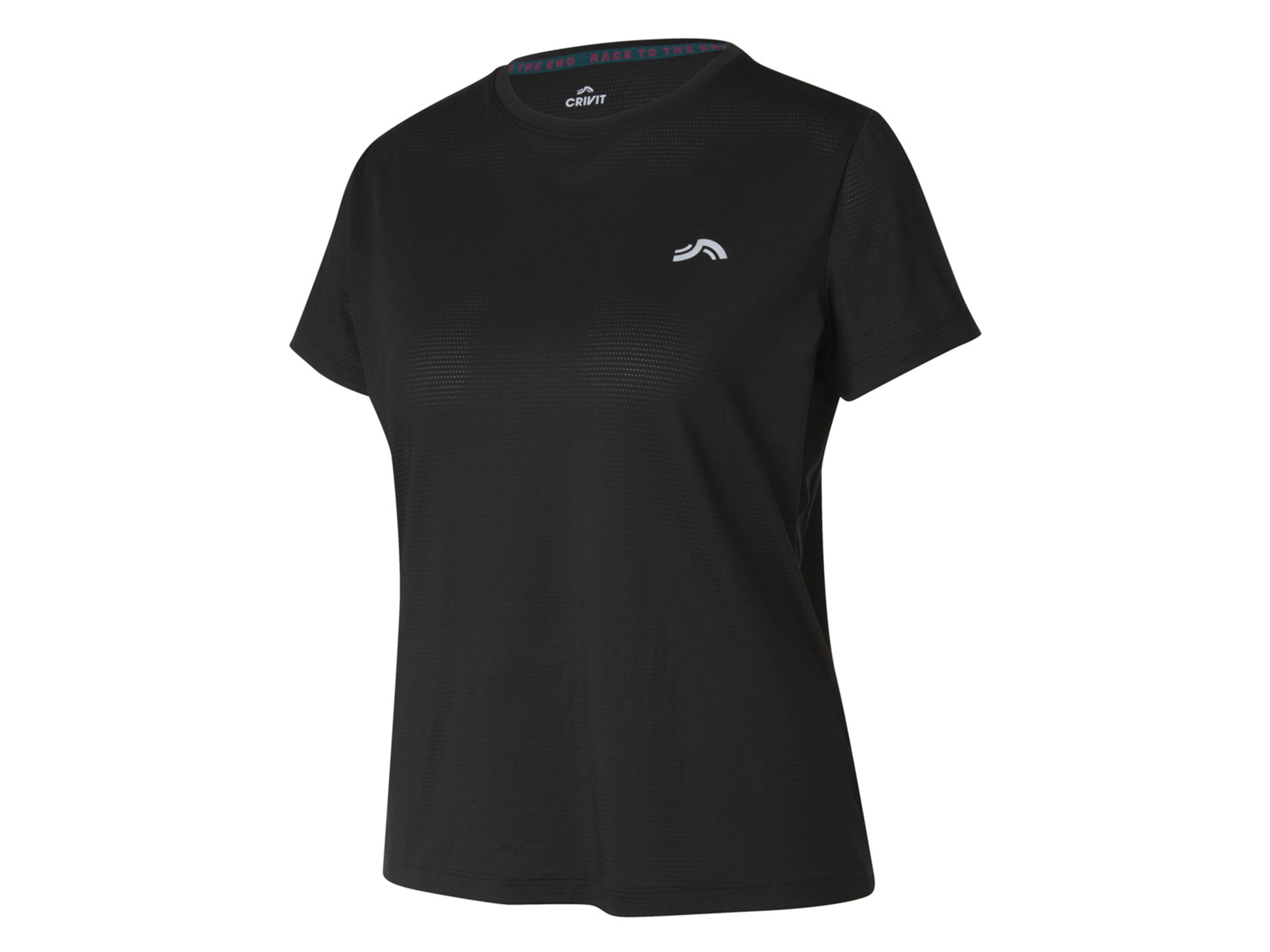 CRIVIT Dames hardloopshirt (XS(32/34), Zwart)