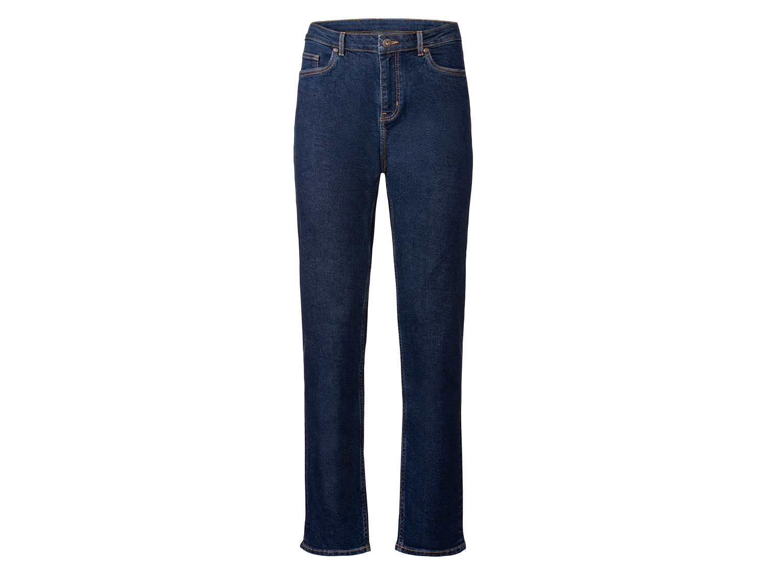 esmara Dames jeans straight-fit (38, Donkerblauw)