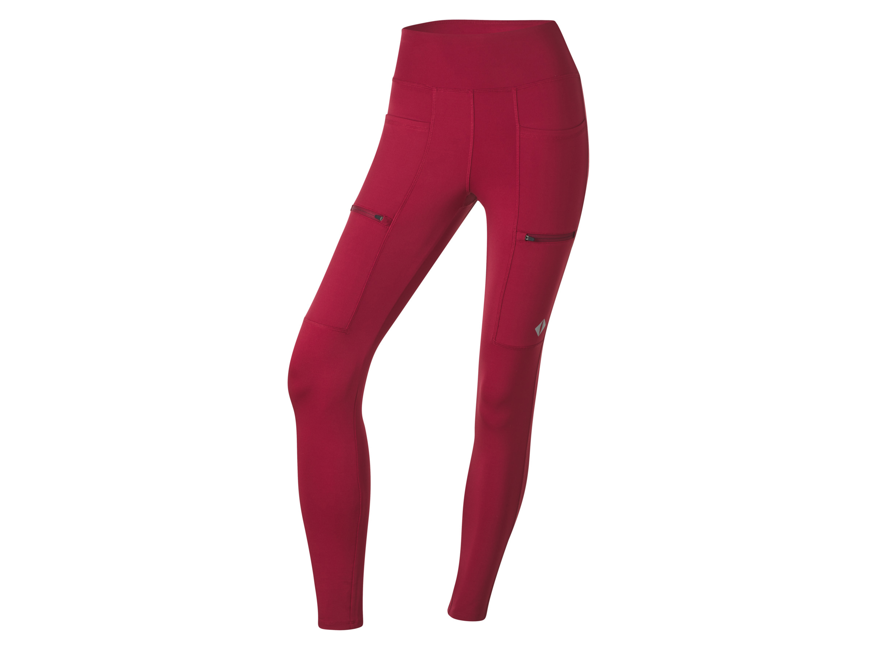 CRIVIT Dames sportlegging (L (44-46), Rood)