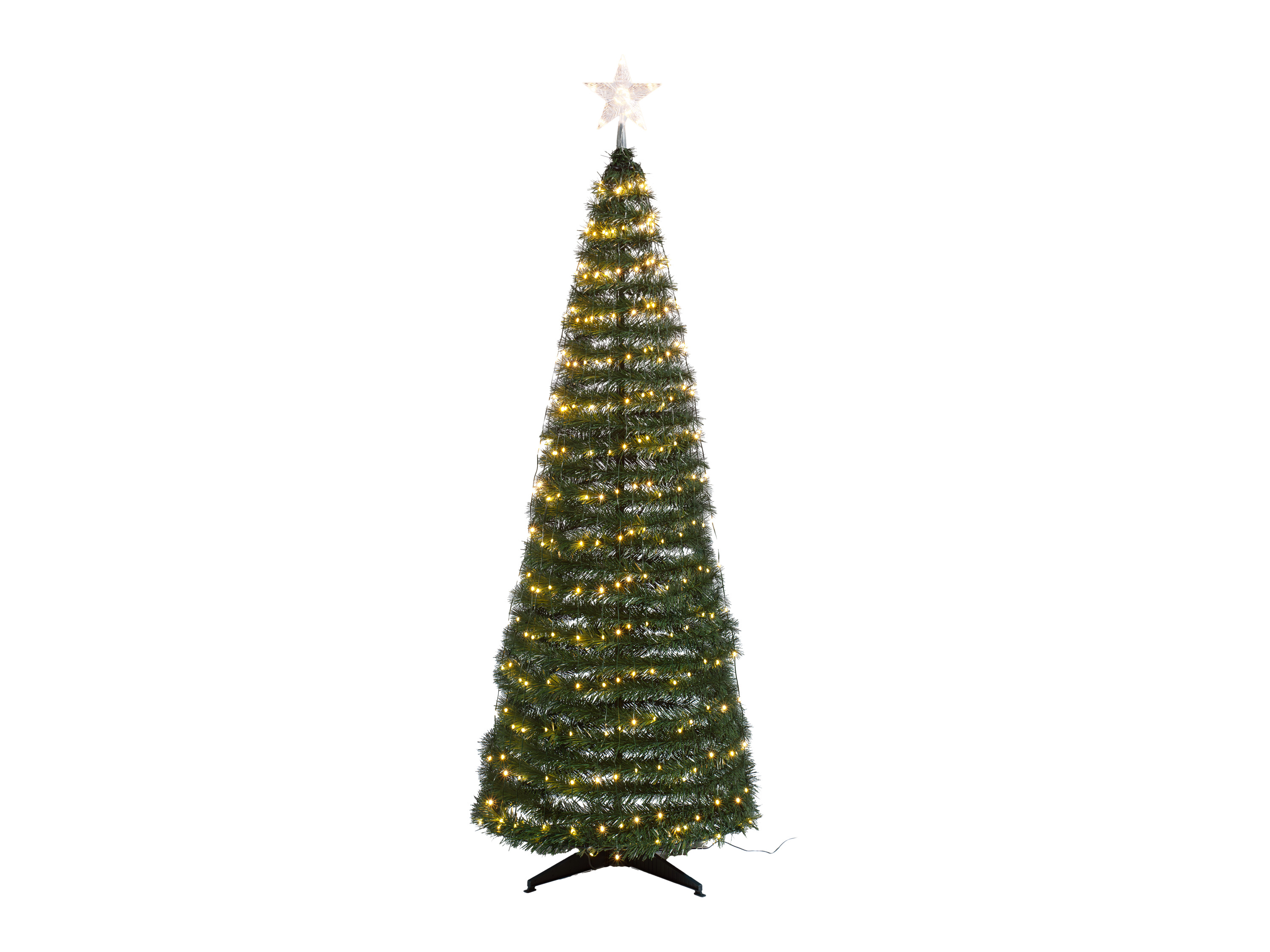 LIVARNO home Kerstboom spiraal 180 cm (Ster op de boomtop)