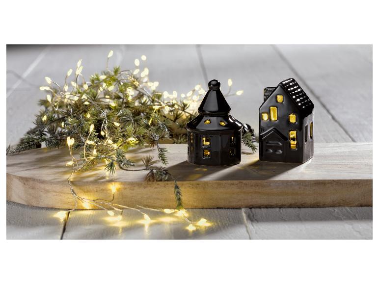 Ga naar volledige schermweergave: LIVARNO home LED-huisjes, 2-pack, porselein - afbeelding 51