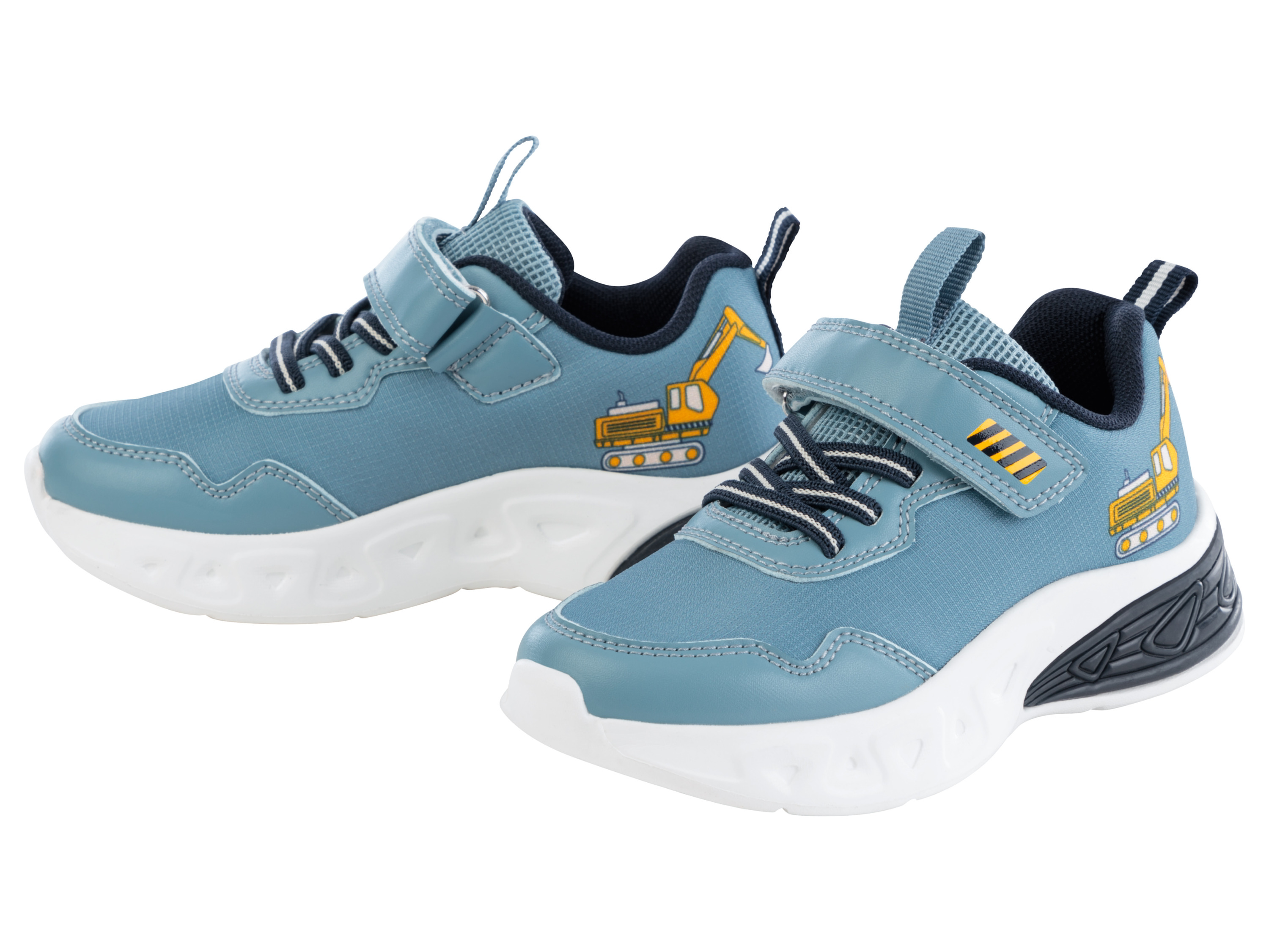 lupilu Kinder sneakers met lichtjes (28, Blauw)