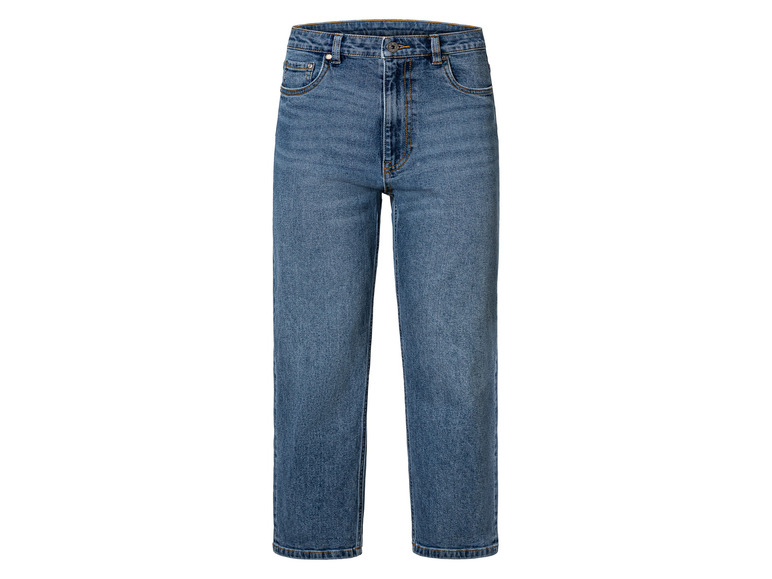esmara Dames jeans straight fit (40, Blauw)
