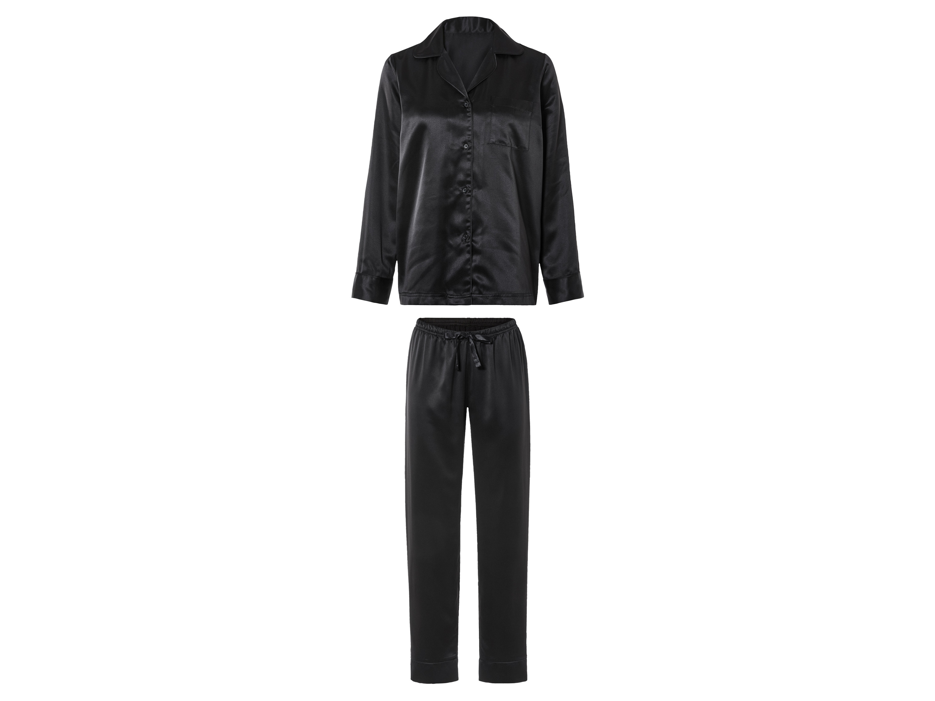 esmara Dames pyjama (L (44-46), Zwart)