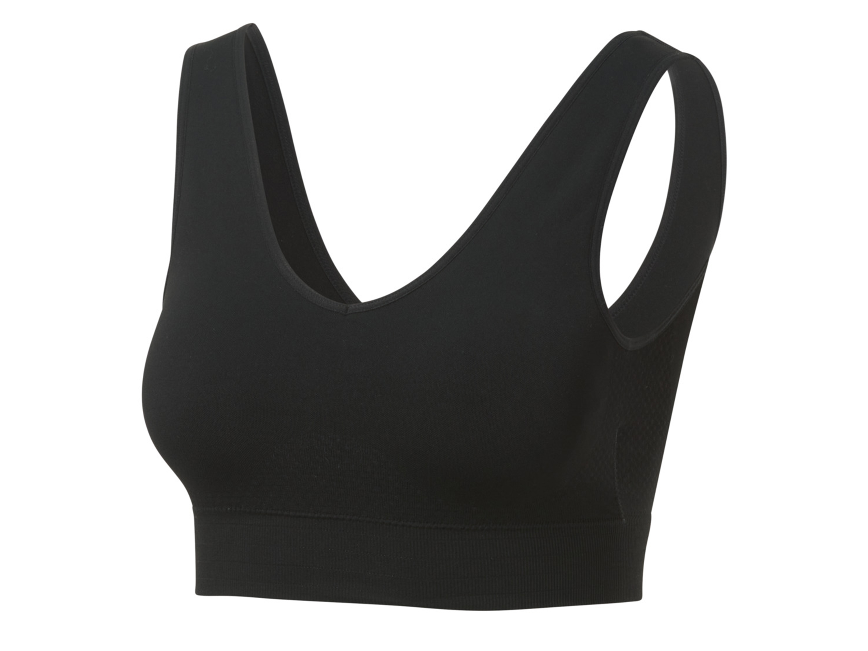 CRIVIT Dames sport BH (L (44/46), Zwart)