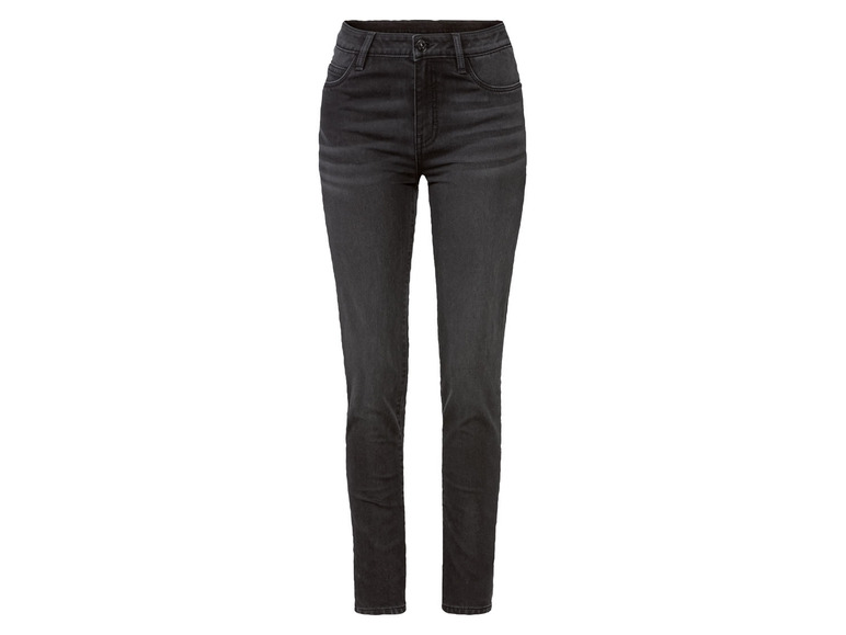 esmara Dames thermo-jeans - skinny fit (36, Zwart)