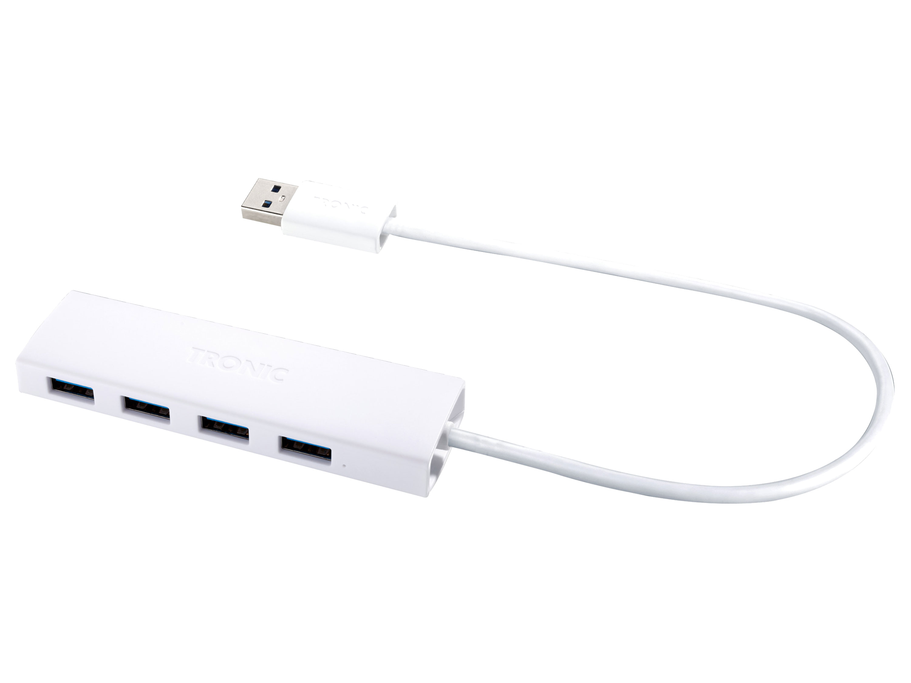 TRONIC USB Hub 4-Port (Wit)