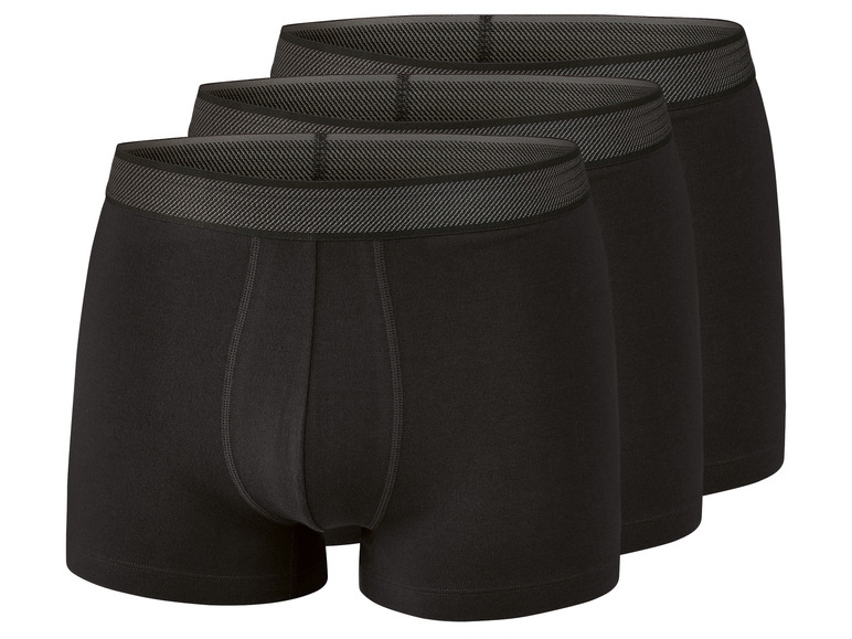 3 heren boxers (S, Zwart)