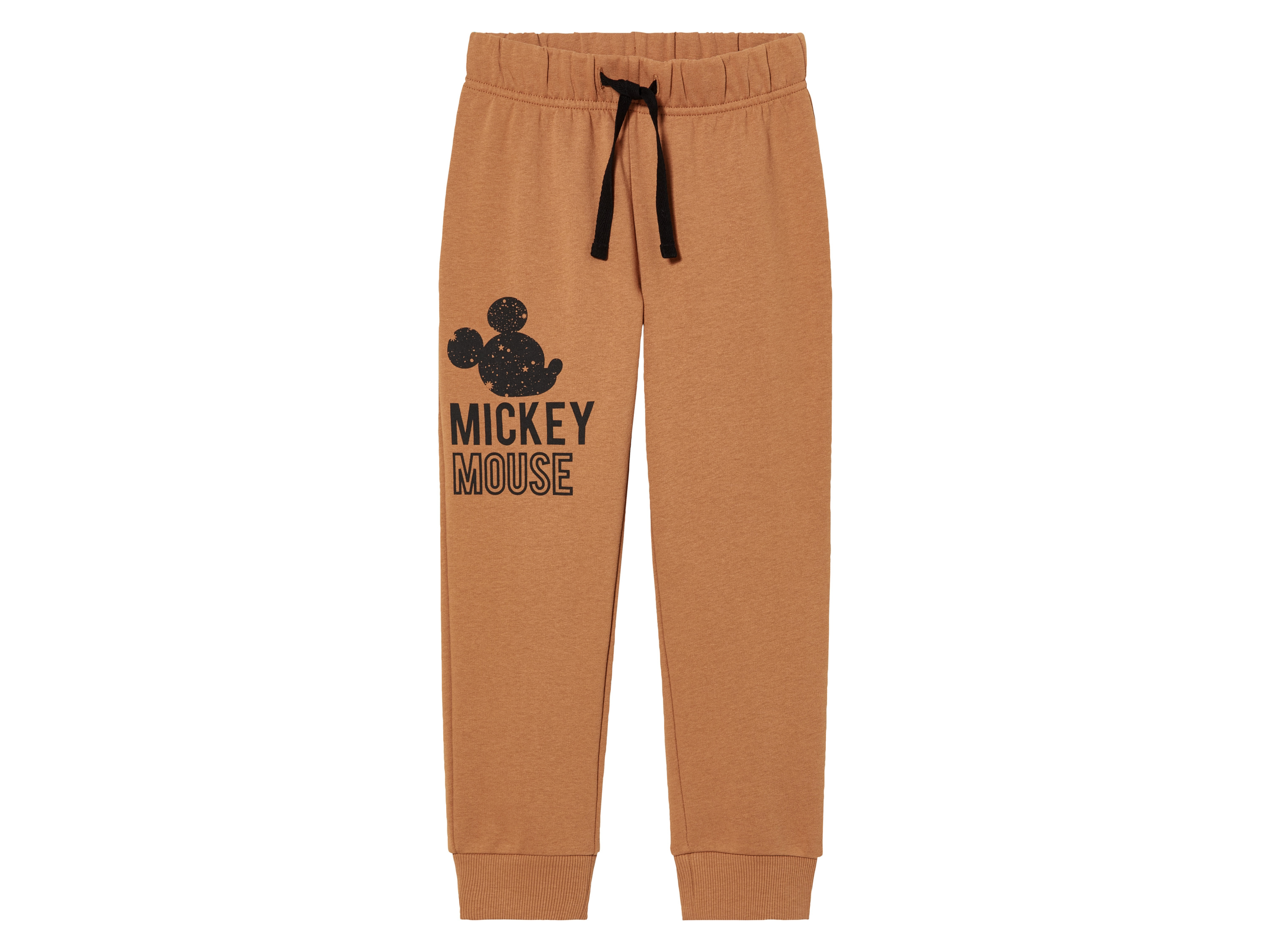 Jongens joggingbroek (Mickey/bruin, 110/116)