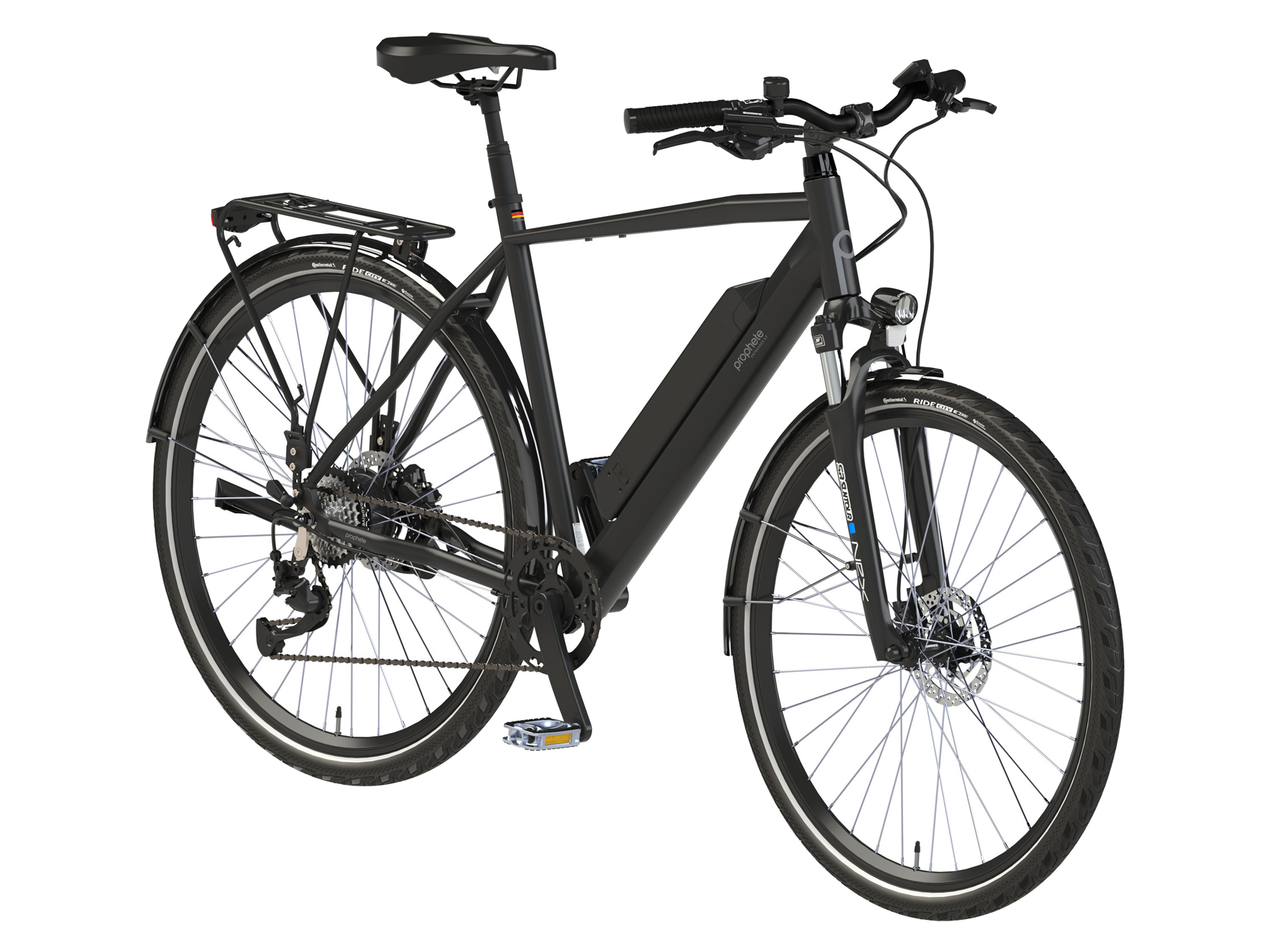 Prophete E-bike Trekking Entdecker 1.7 (Heren)