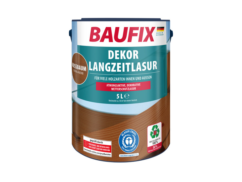 Ga naar volledige schermweergave: BAUFIX Decoratiebeits houtbeits 5 liter - afbeelding 9