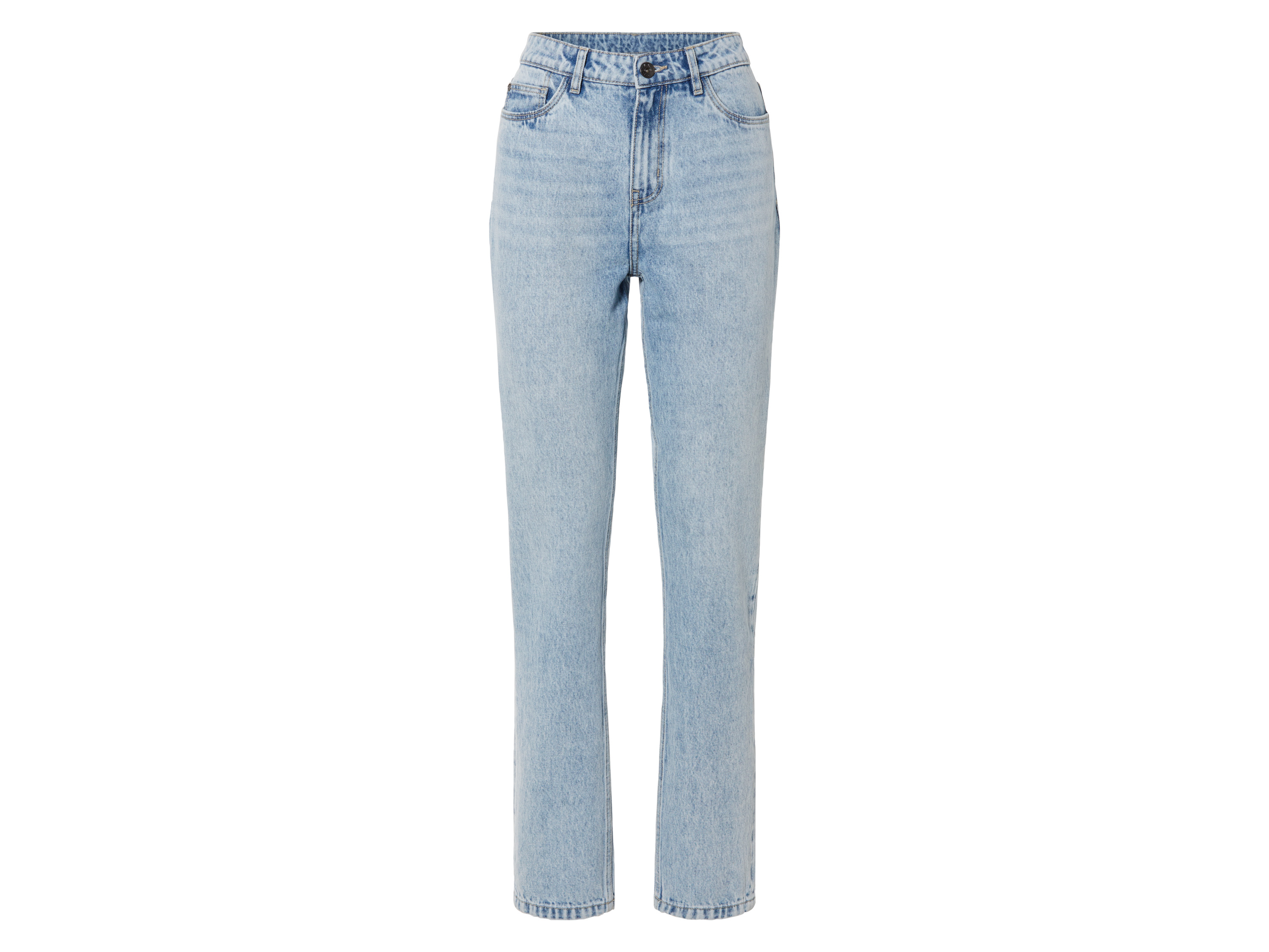 esmara Dames jeans Straight fit (44, Lichtblauw)