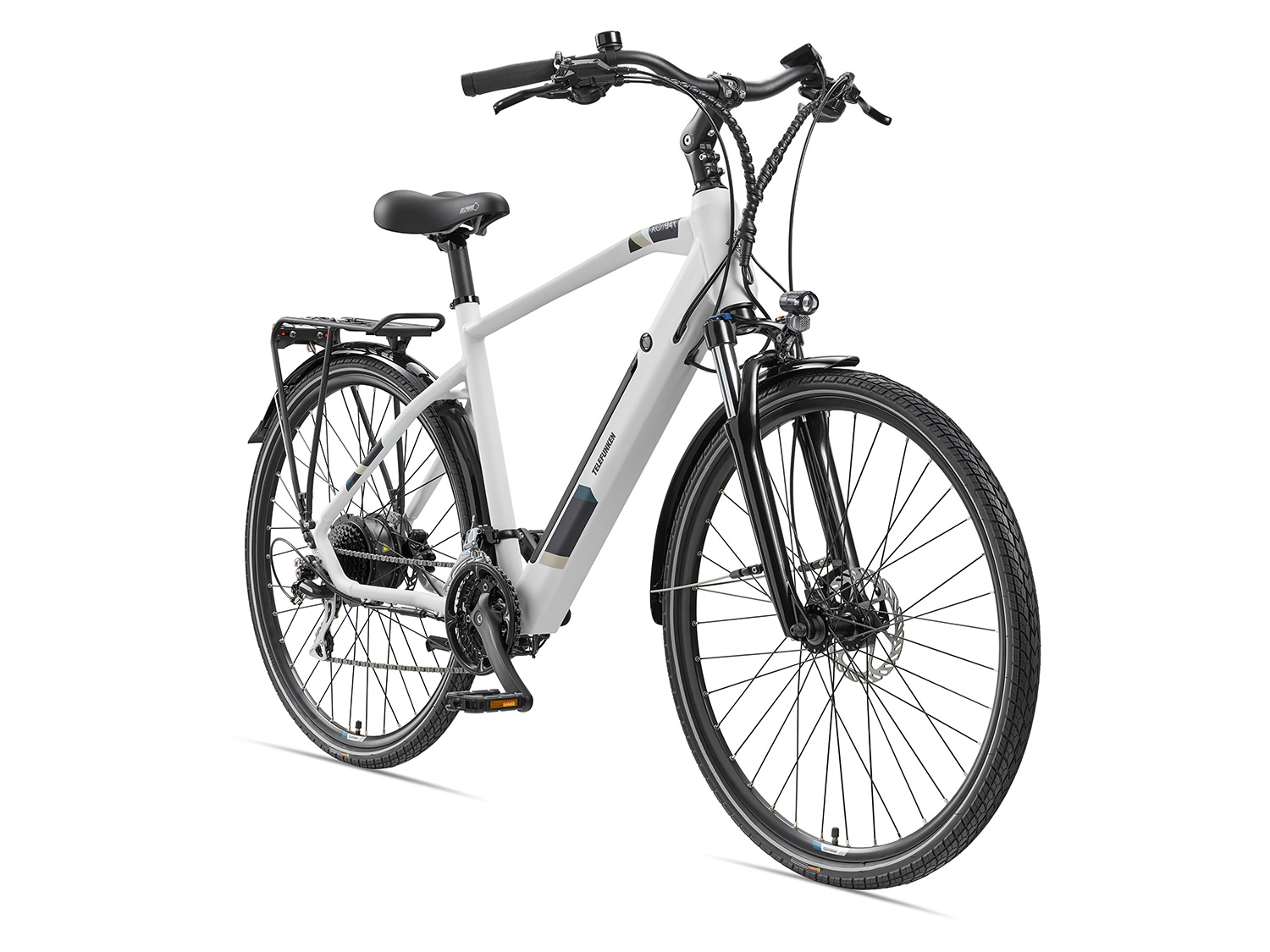 TELEFUNKEN E-bike Trekking XC941 Expedition 28" (28", Krijt)