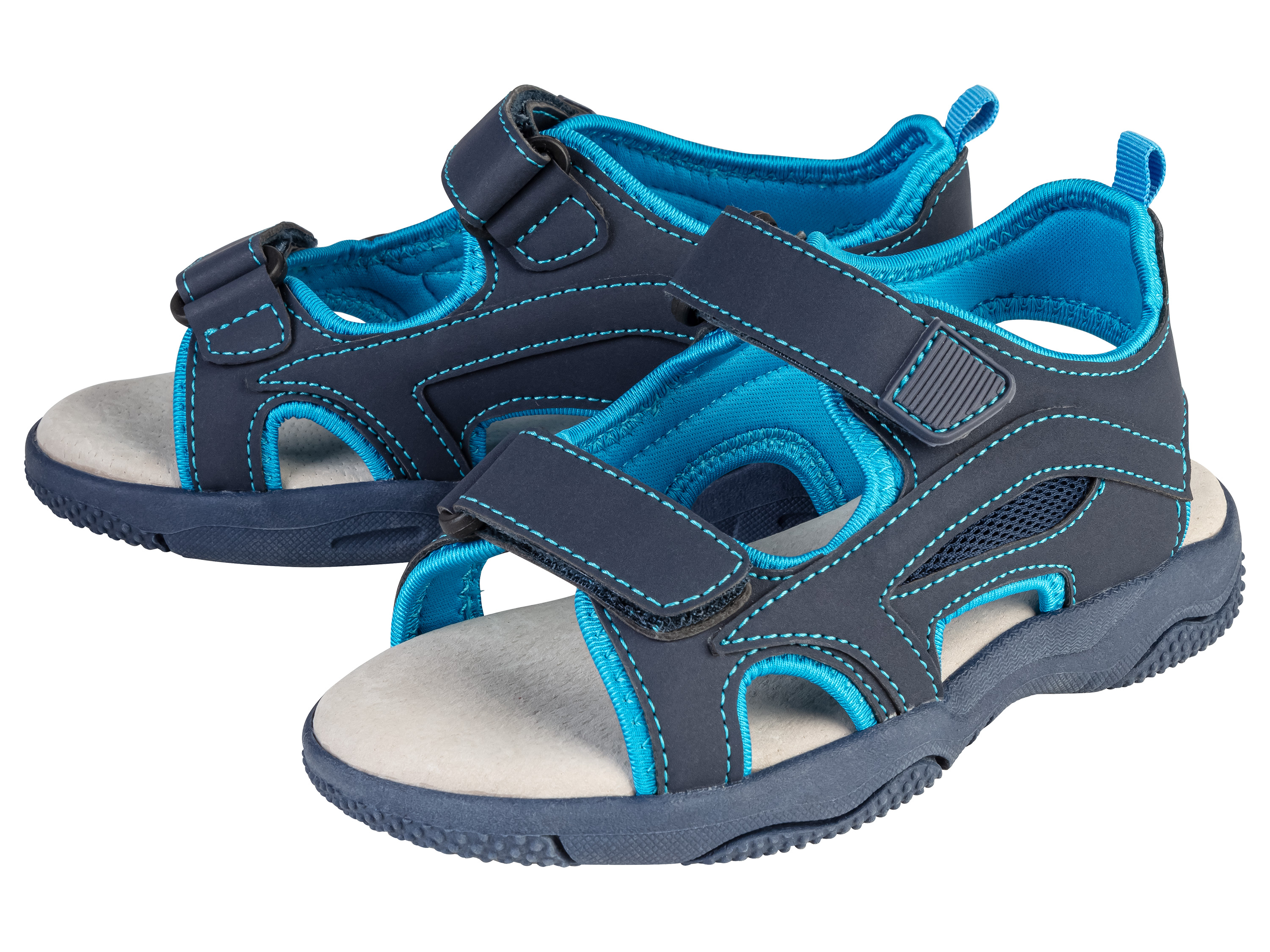 pepperts! Jongens sandalen (Marineblauw, 35)