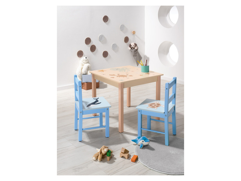 Ga naar volledige schermweergave: LIVARNO home Kindertafel met 2 stoelen - afbeelding 3