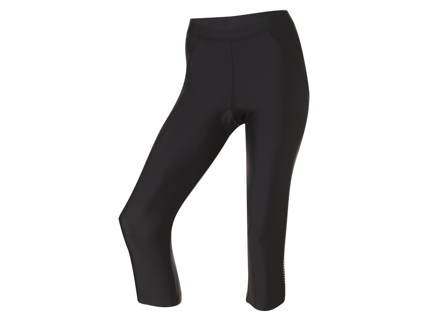 CRIVIT Dames korte fietsbroek (XS (32/34), Zwart)