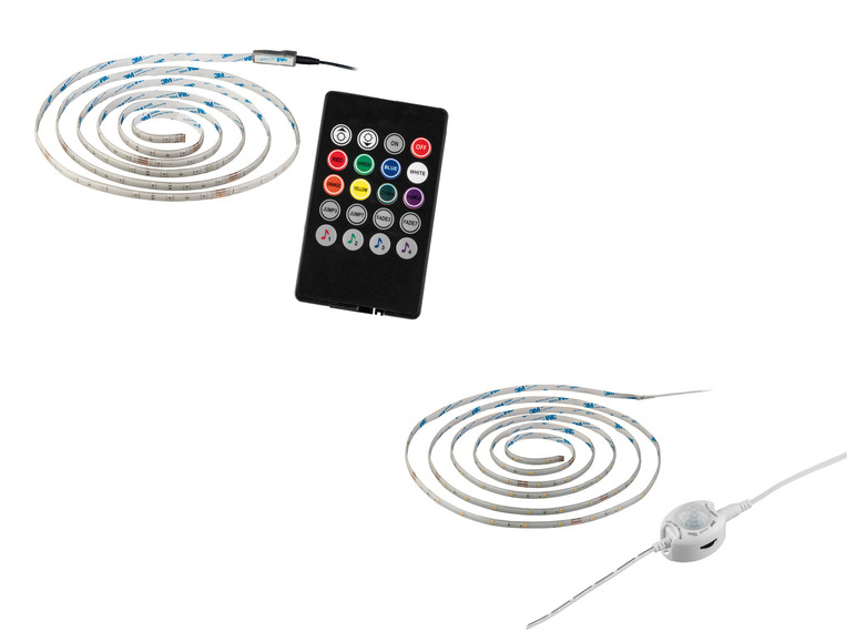 Ga naar volledige schermweergave: LIVARNO home LED-strip met audiosensor/bewegingsmelder - afbeelding 1